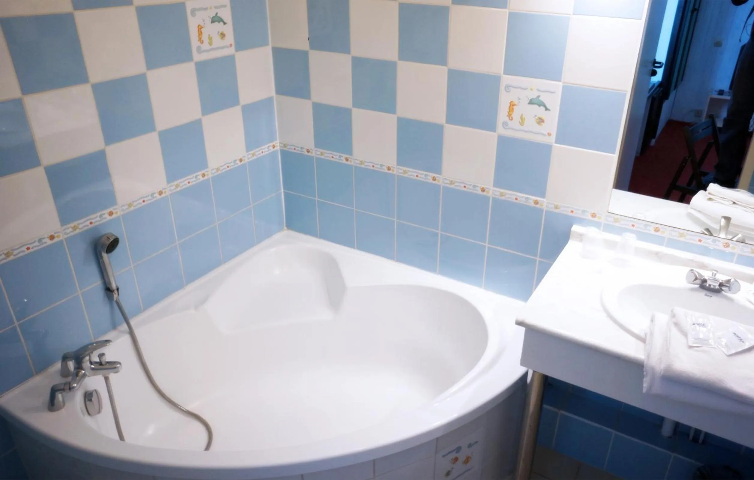 Bathroom in Hotel Atlantide