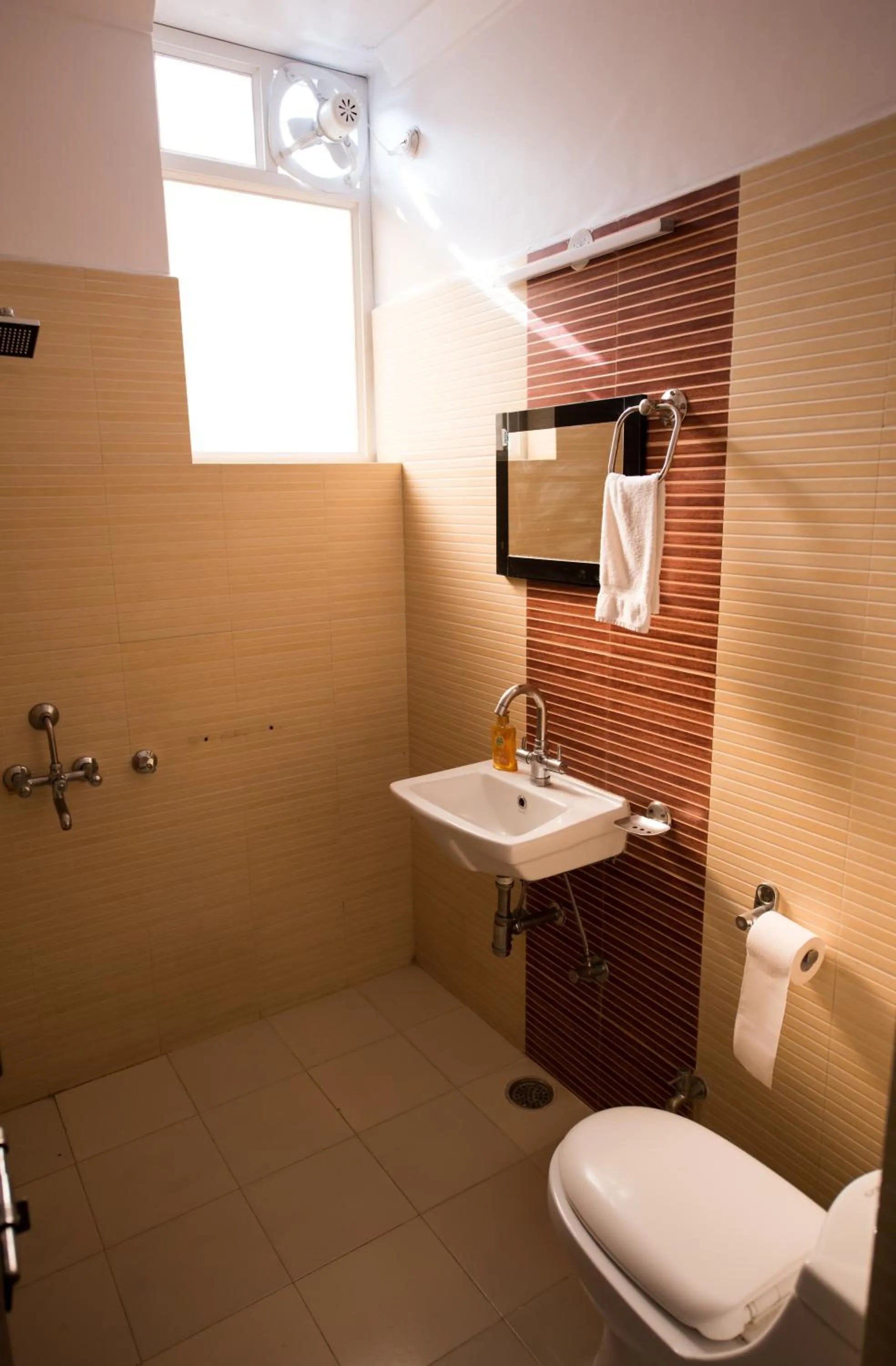 Bathroom in Eclat Suites MINT Gomti Nagar