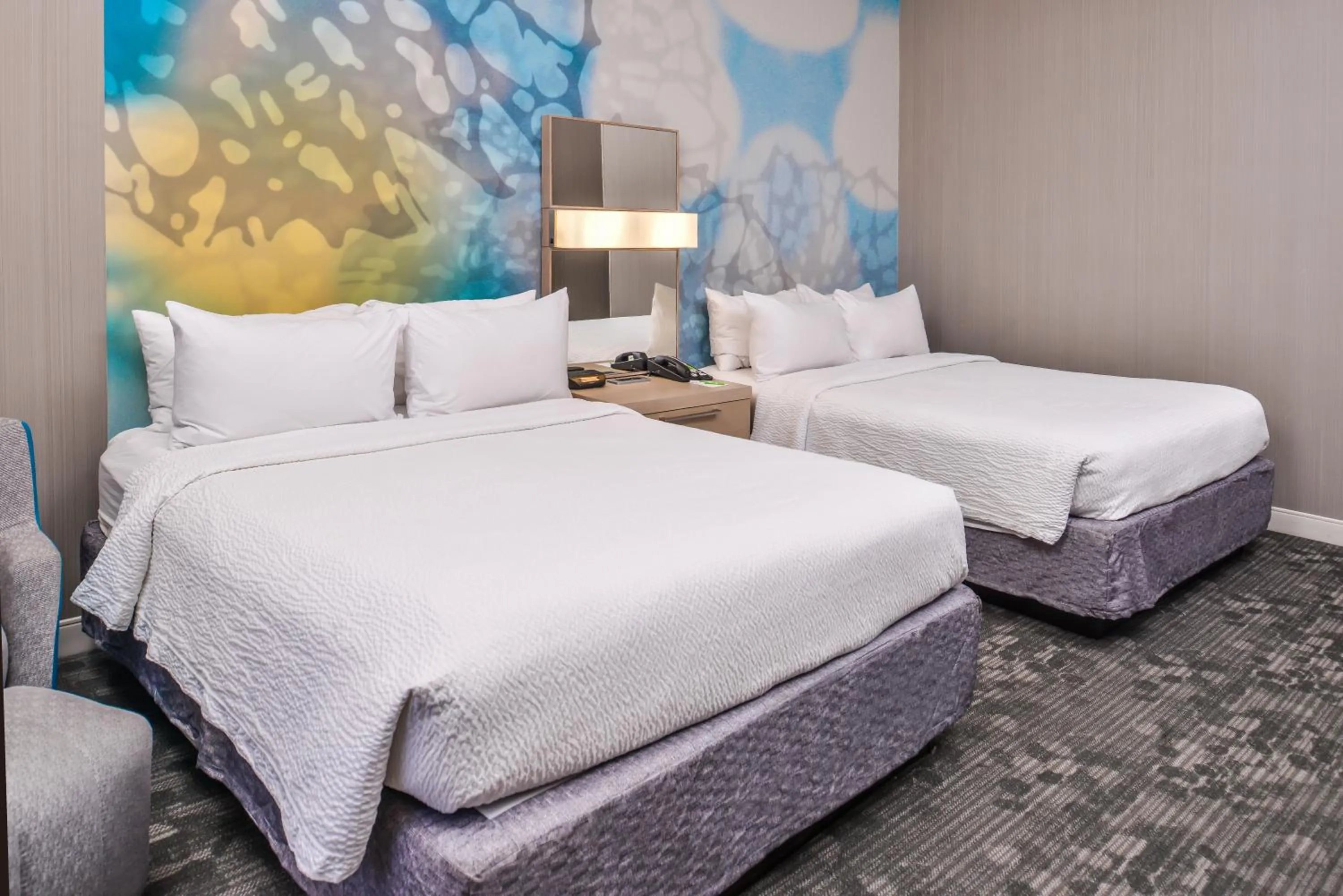 Bed in Courtyard Palm Desert