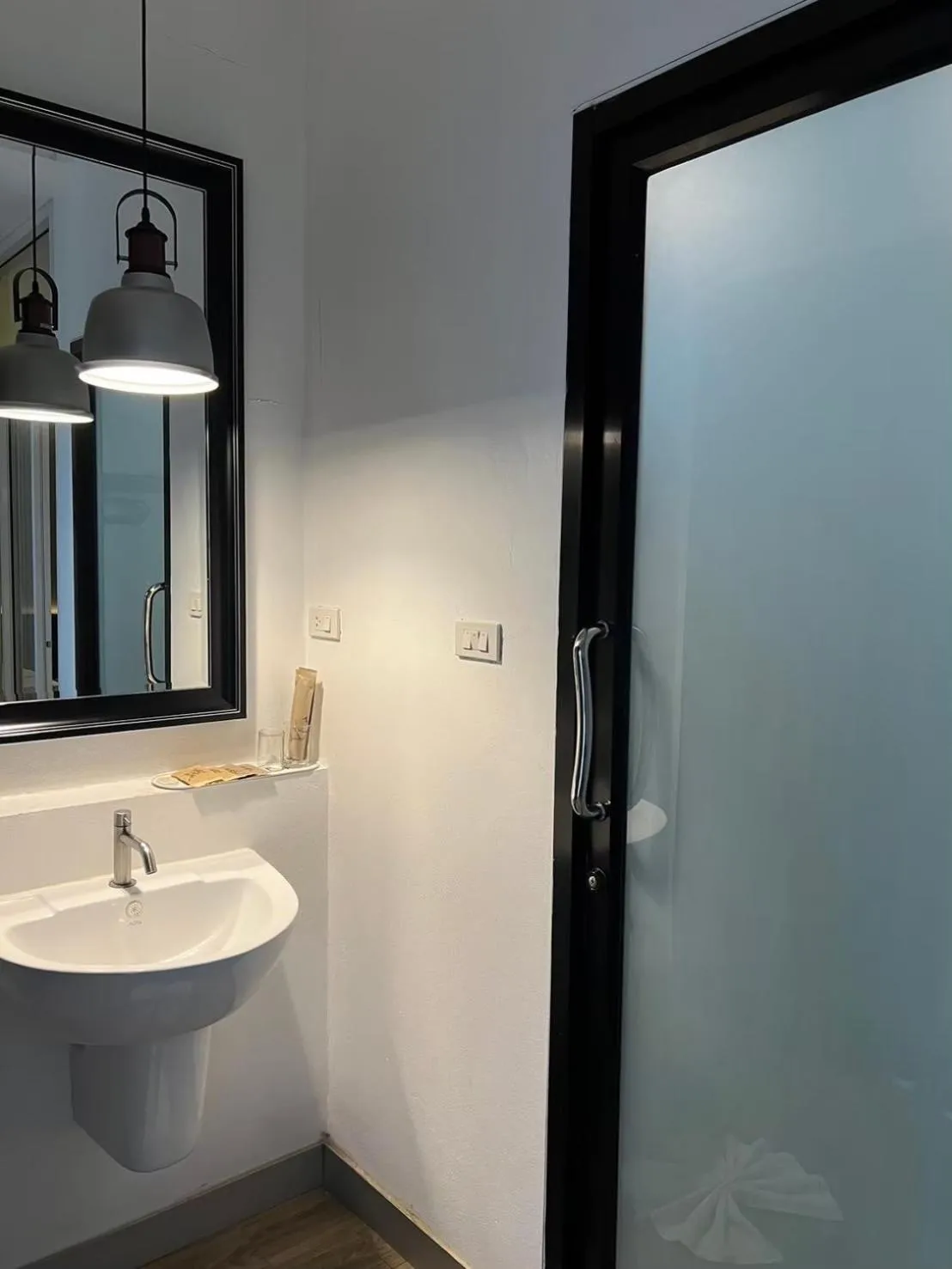 Bathroom in i-river chiangmai