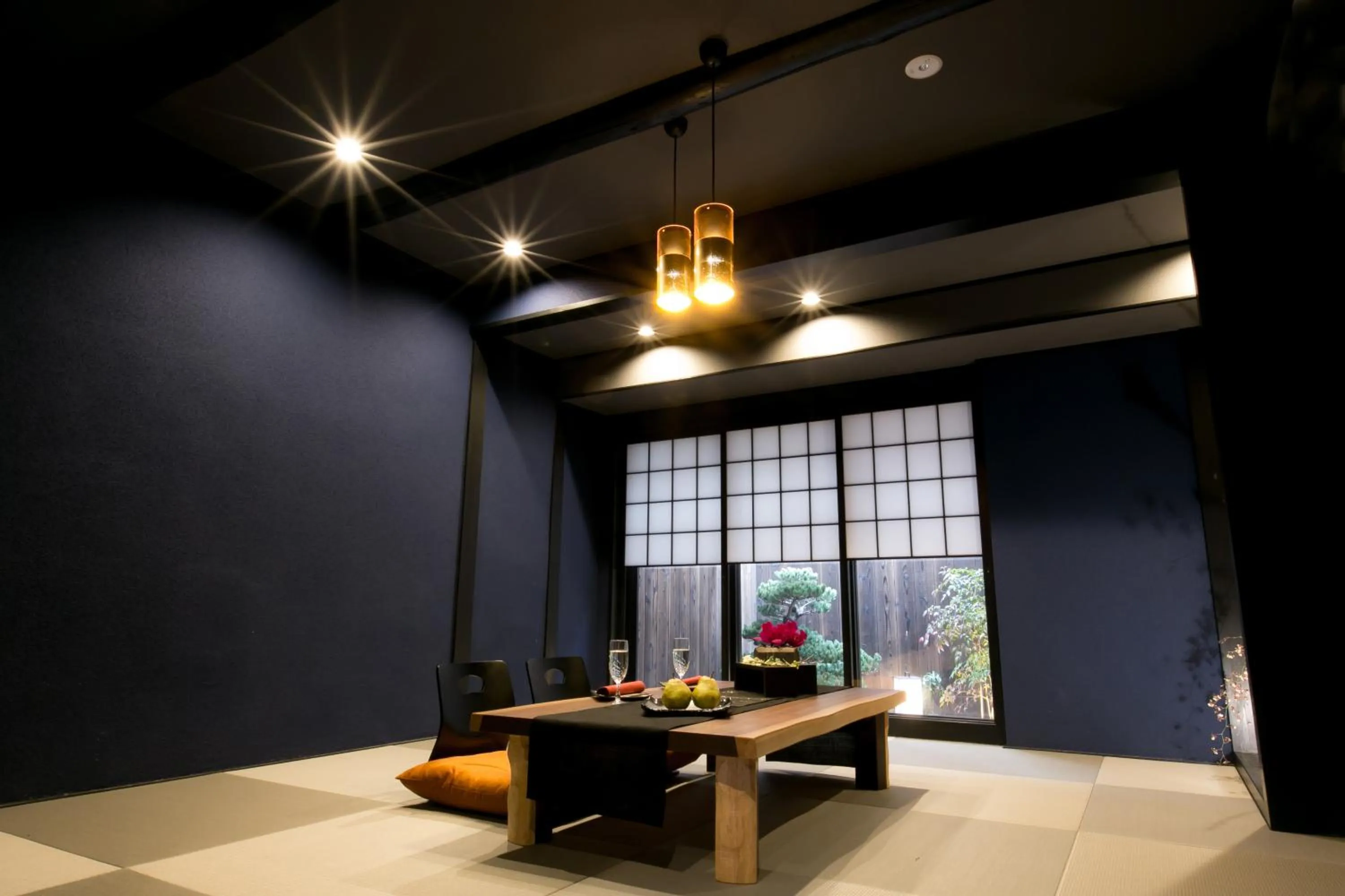 Living room in Hosta Umekoji Akari