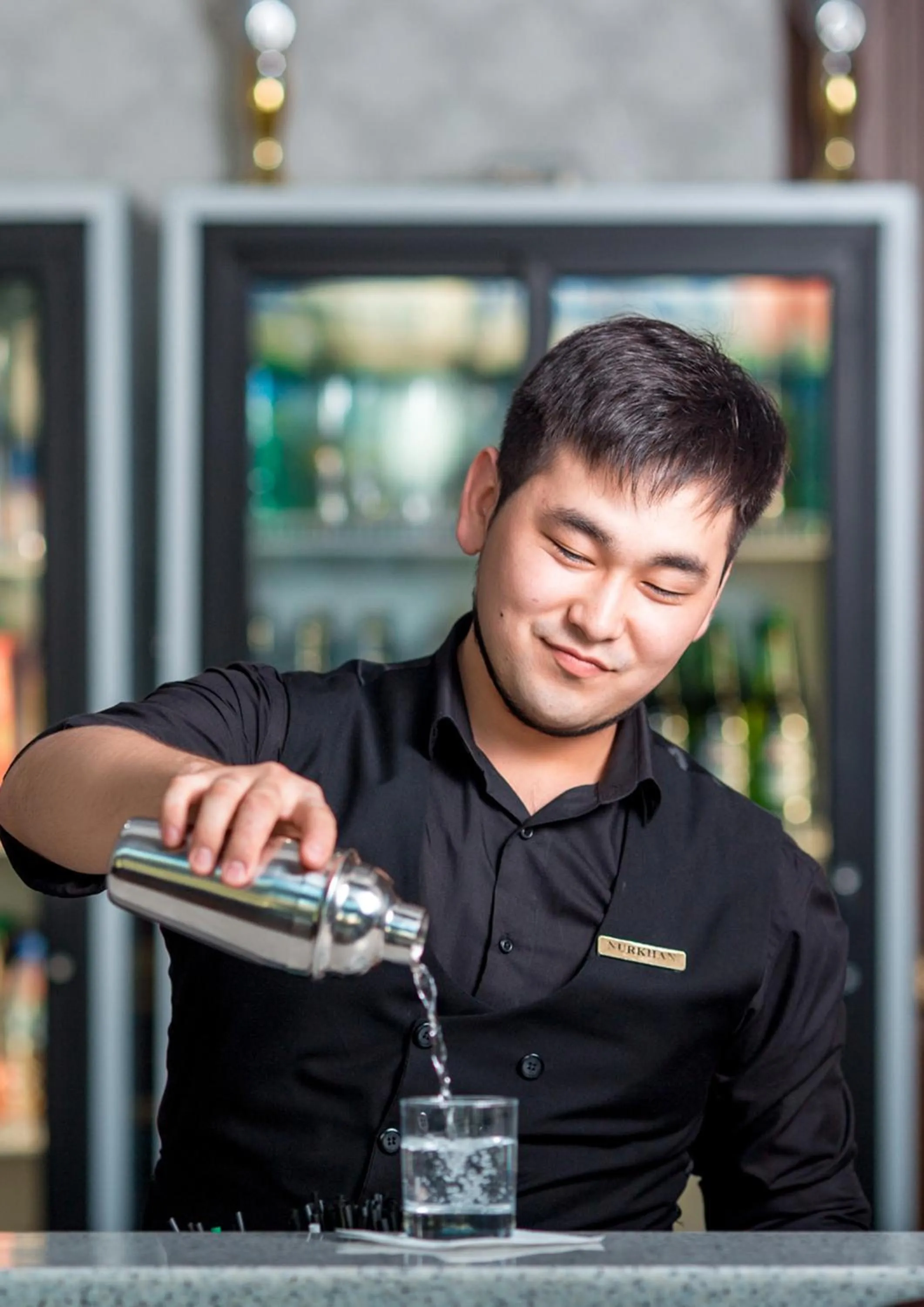 Staff in Aidana Plaza Hotel