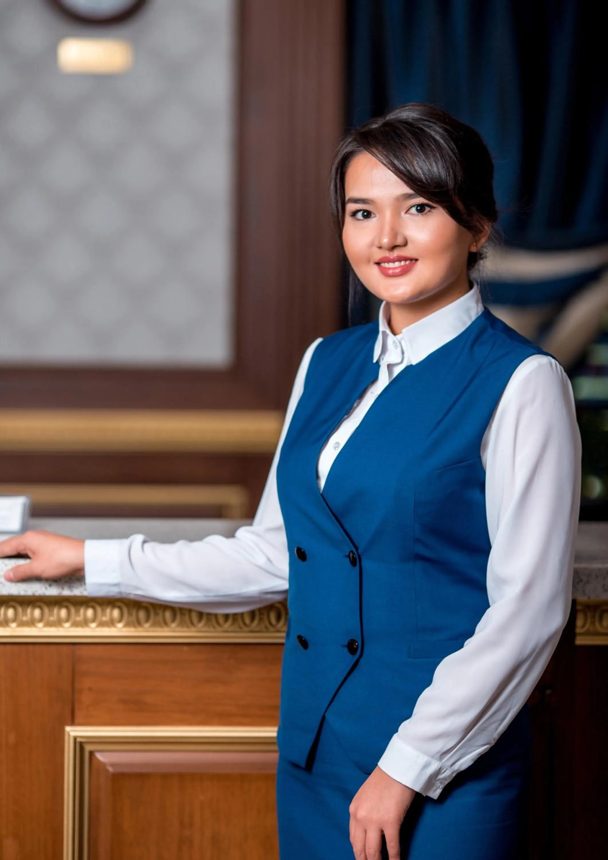 Staff in Aidana Plaza Hotel