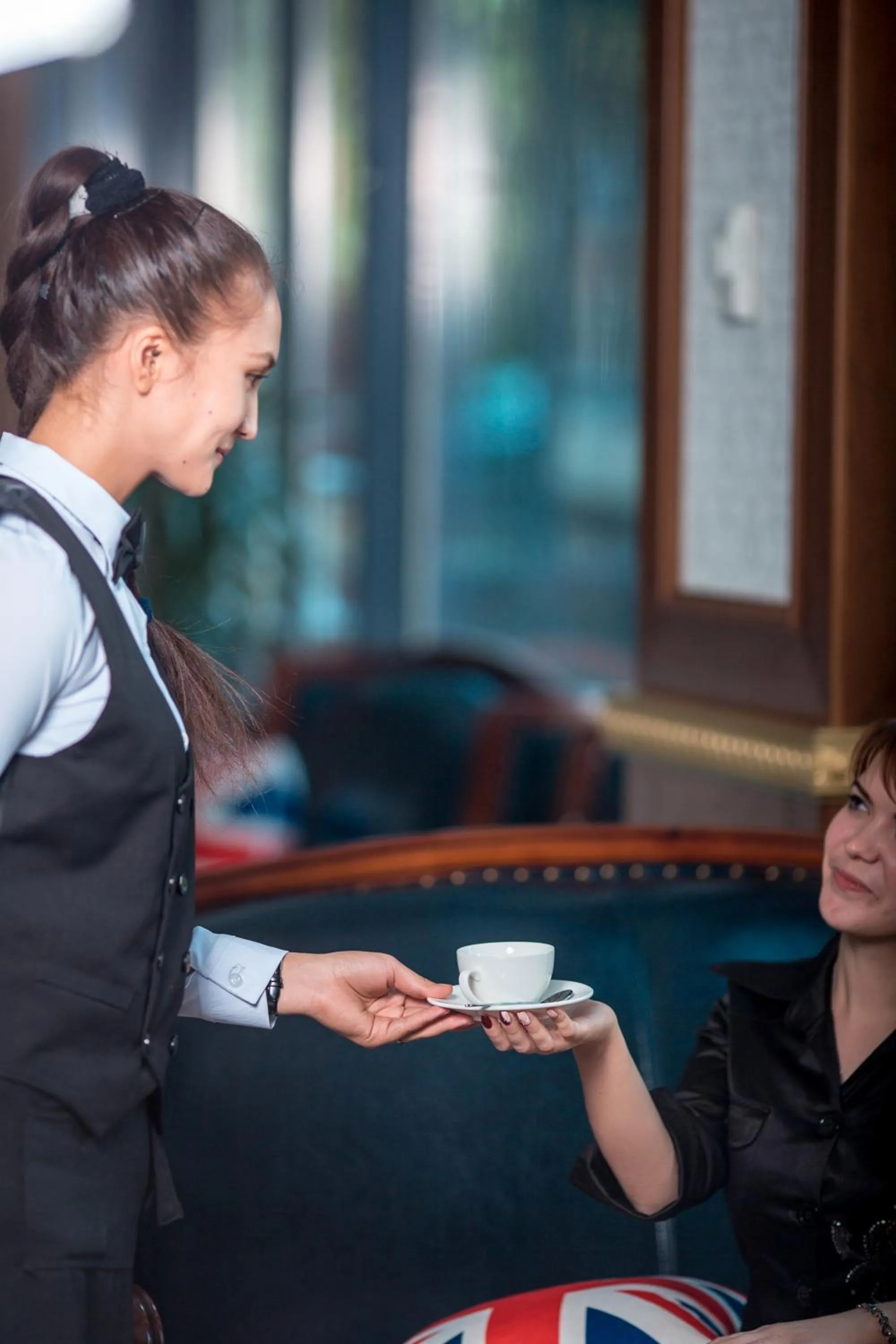 Staff in Aidana Plaza Hotel