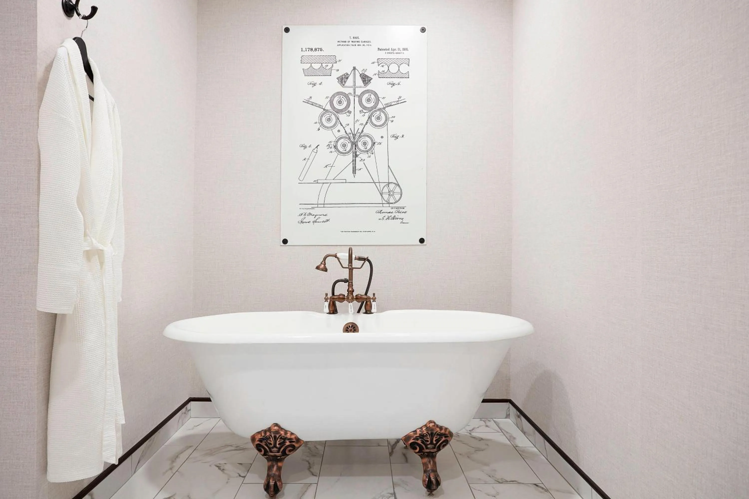 Bathroom in The Wick, Hudson, a Tribute Portfolio Hotel