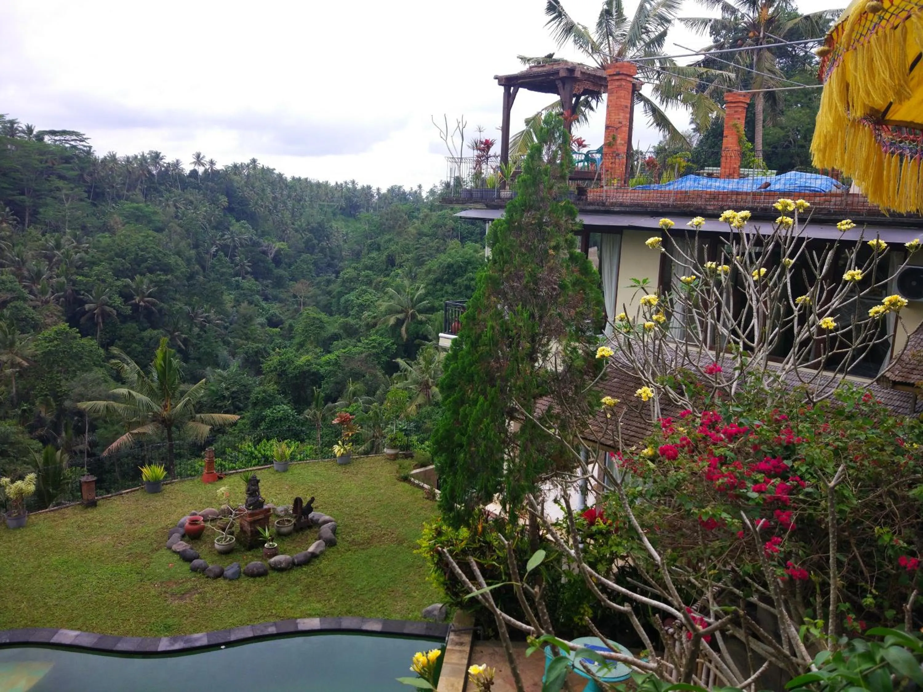 Natural landscape in Tirta Asri Ubud Villa