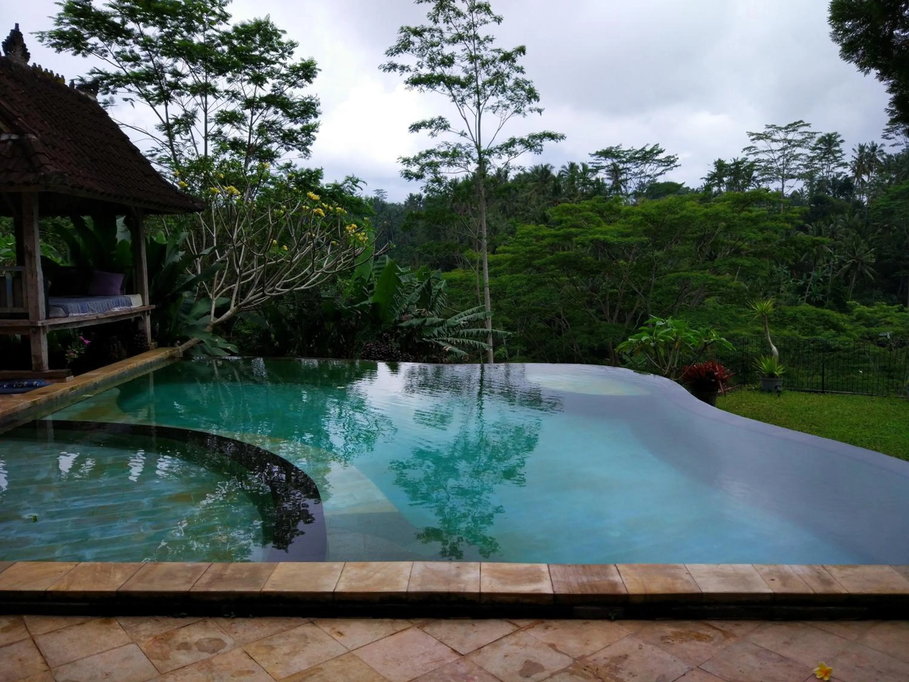 Swimming pool in Tirta Asri Ubud Villa
