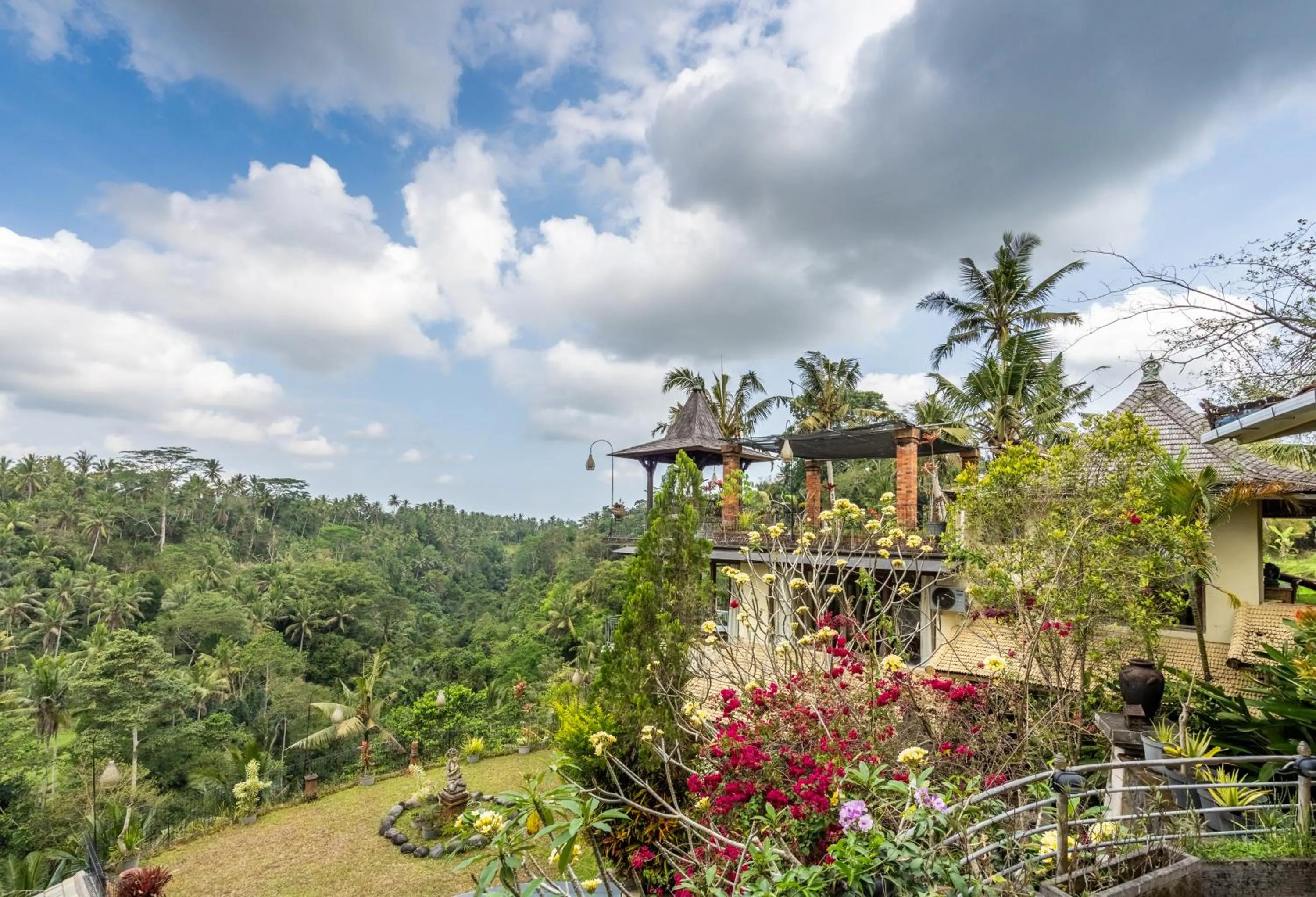 Natural landscape in Tirta Asri Ubud Villa