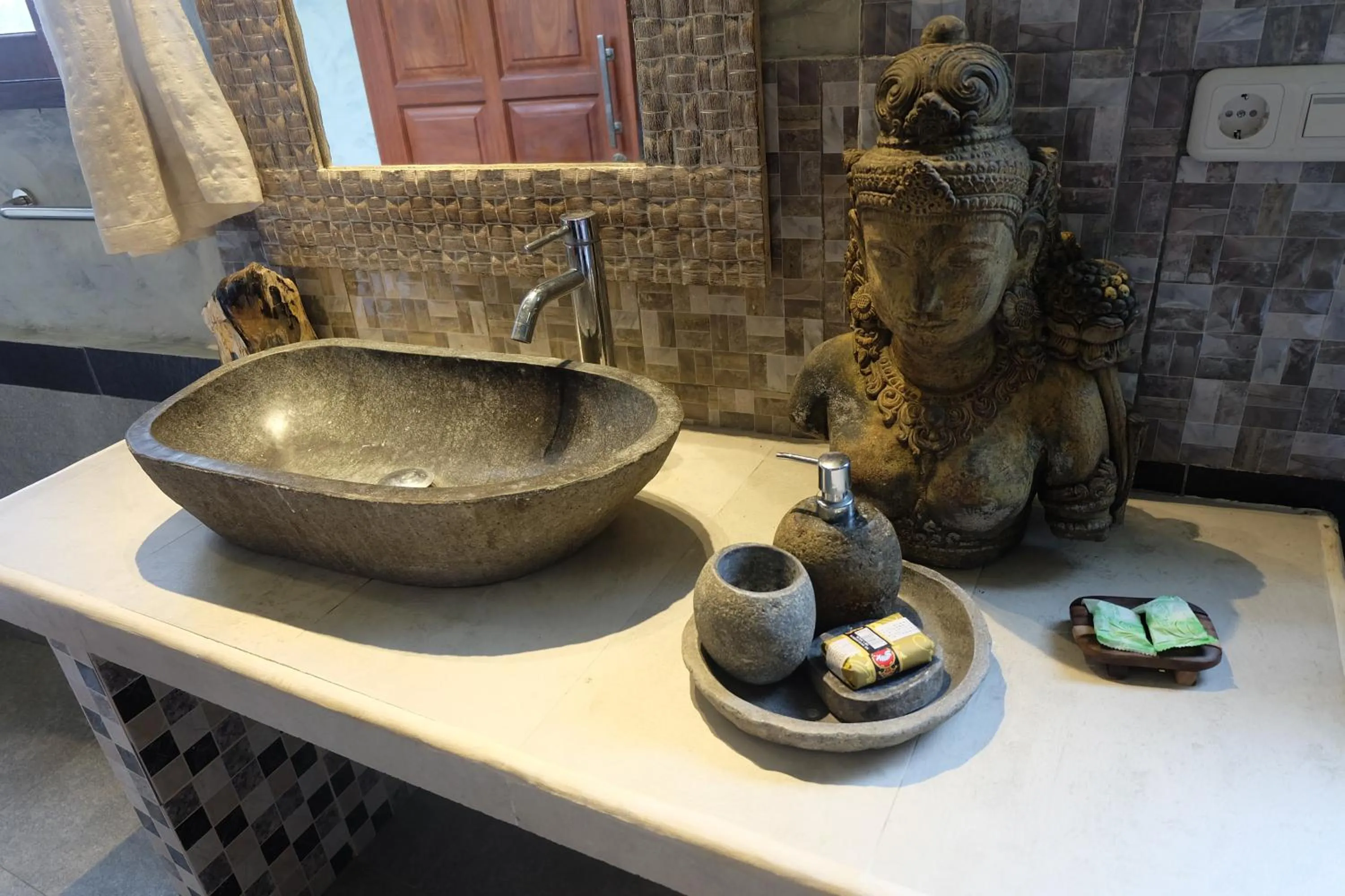 Bathroom in Tirta Asri Ubud Villa