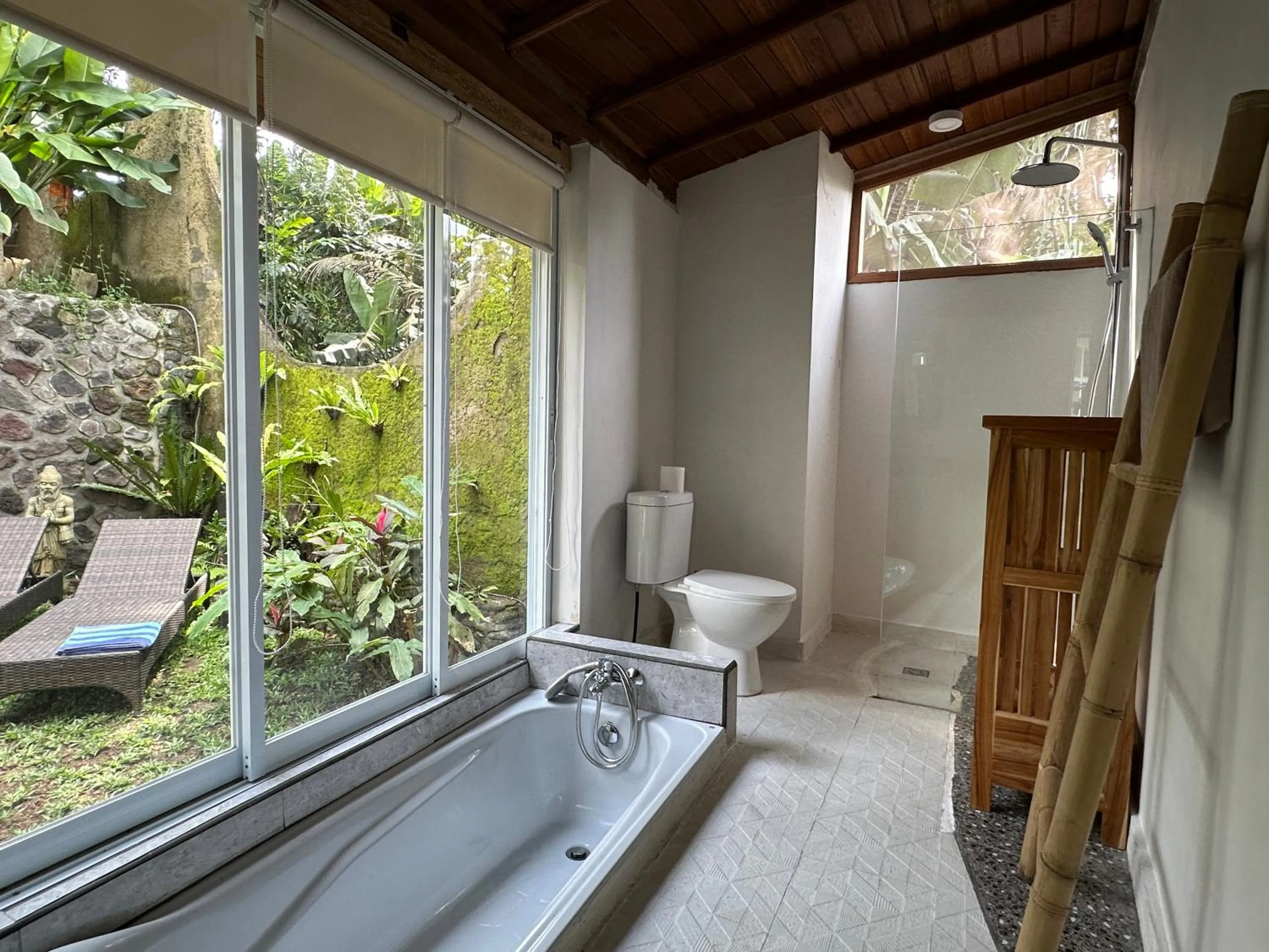 Toilet in Tirta Asri Ubud Villa