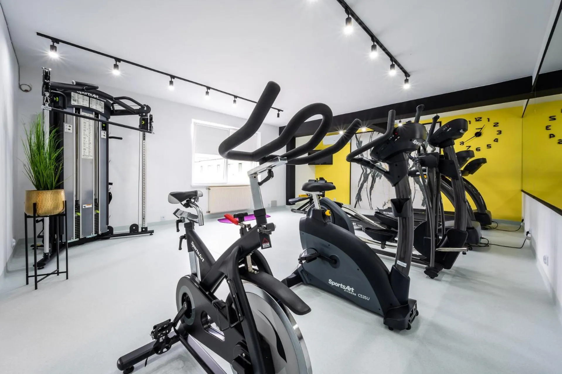 Fitness centre/facilities in Hotel Jan