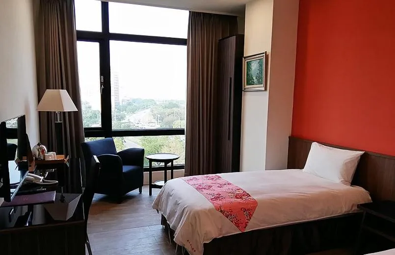 Bed in Sendale Zhubei Business Hotel