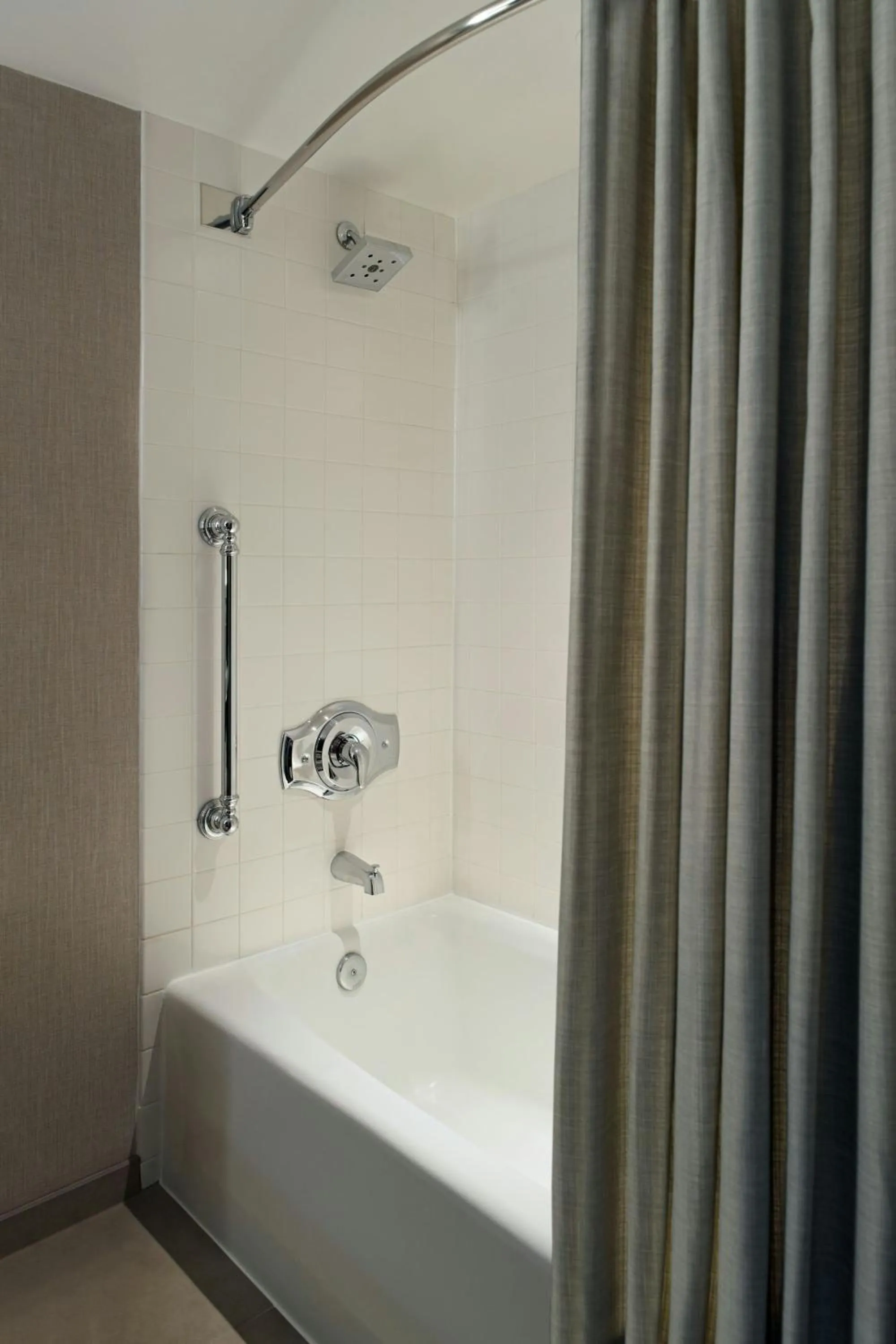 Bathroom in Marriott at the University of Dayton