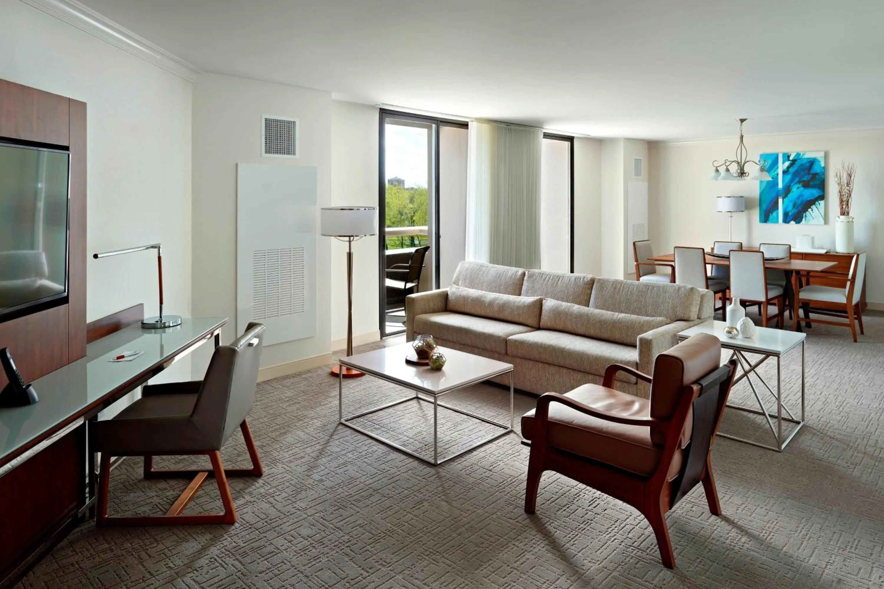 Photo of the whole room in Marriott at the University of Dayton