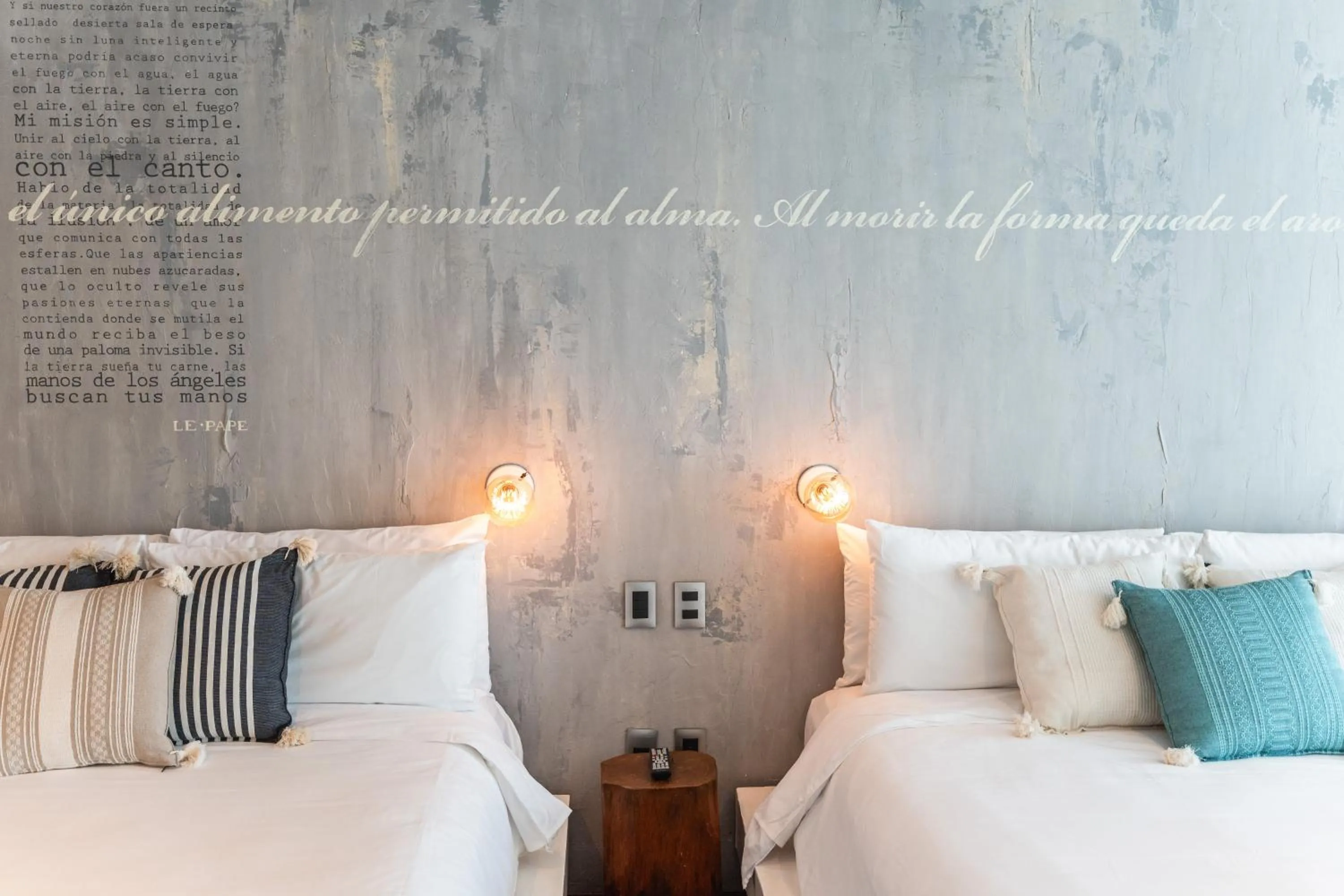 Bed in Be Playa Hotel Boutique & Rooftop Bar - Adults Only