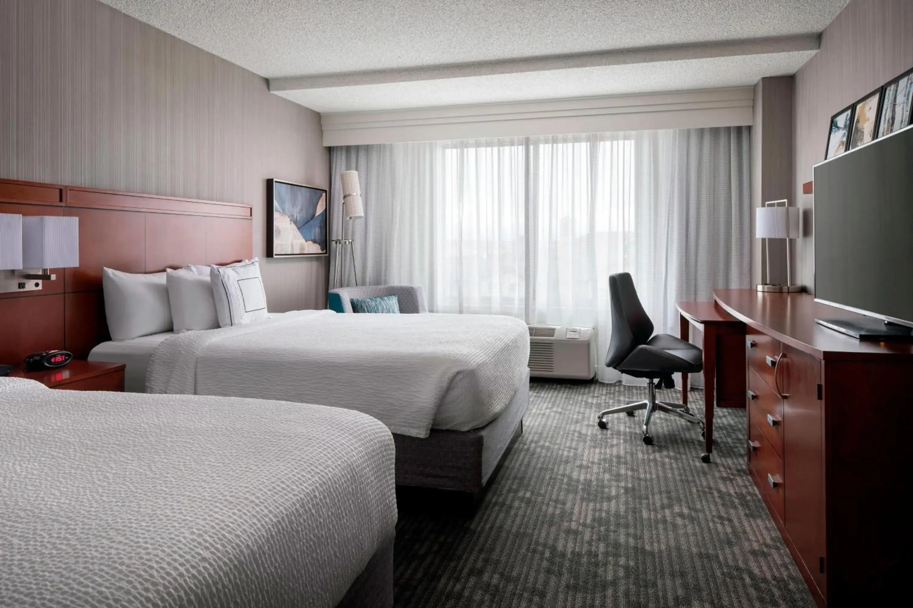 Queen Room with Two Queen Beds in Courtyard by Marriott Denver Airport Queen Room with Two Queen Beds in Courtyard by Marriott Denver Airport