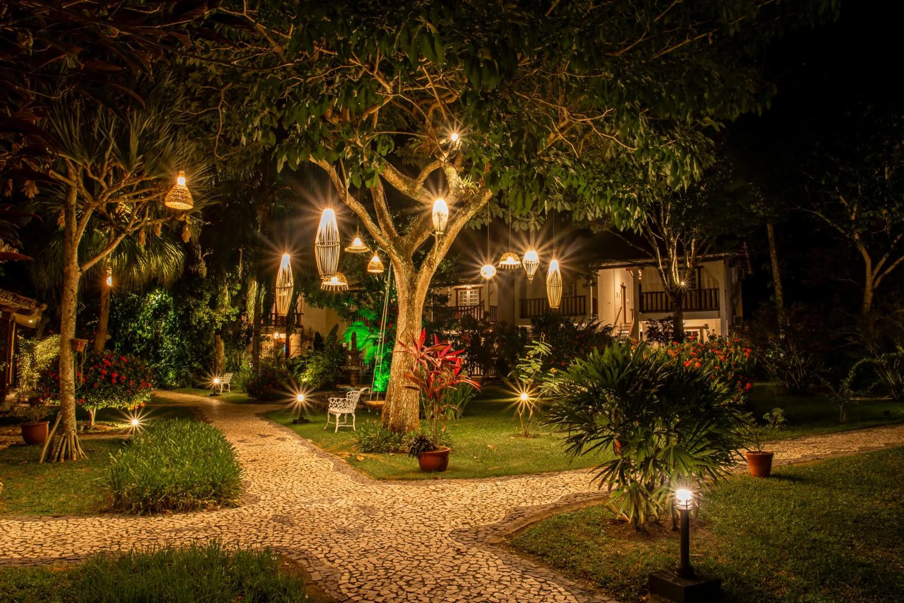 Garden in Manacá Pousada Parque