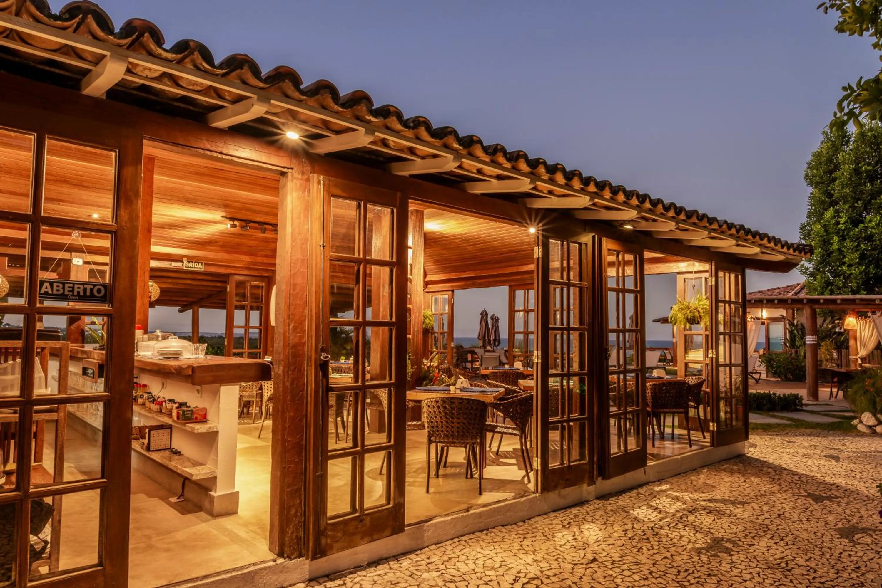 Restaurant/places to eat in Manacá Pousada Parque