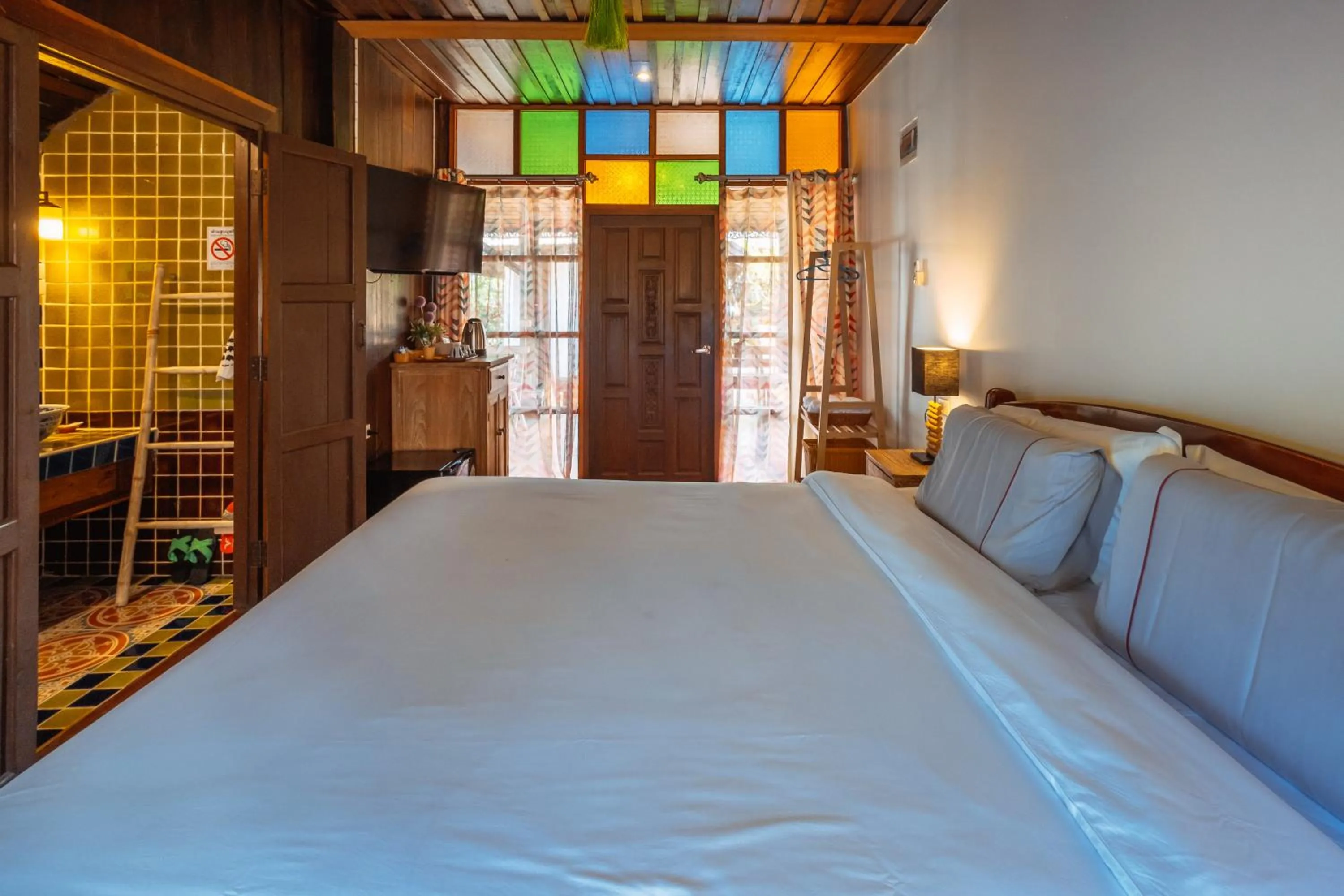 Bedroom, Bed in Pao Come Boutique House