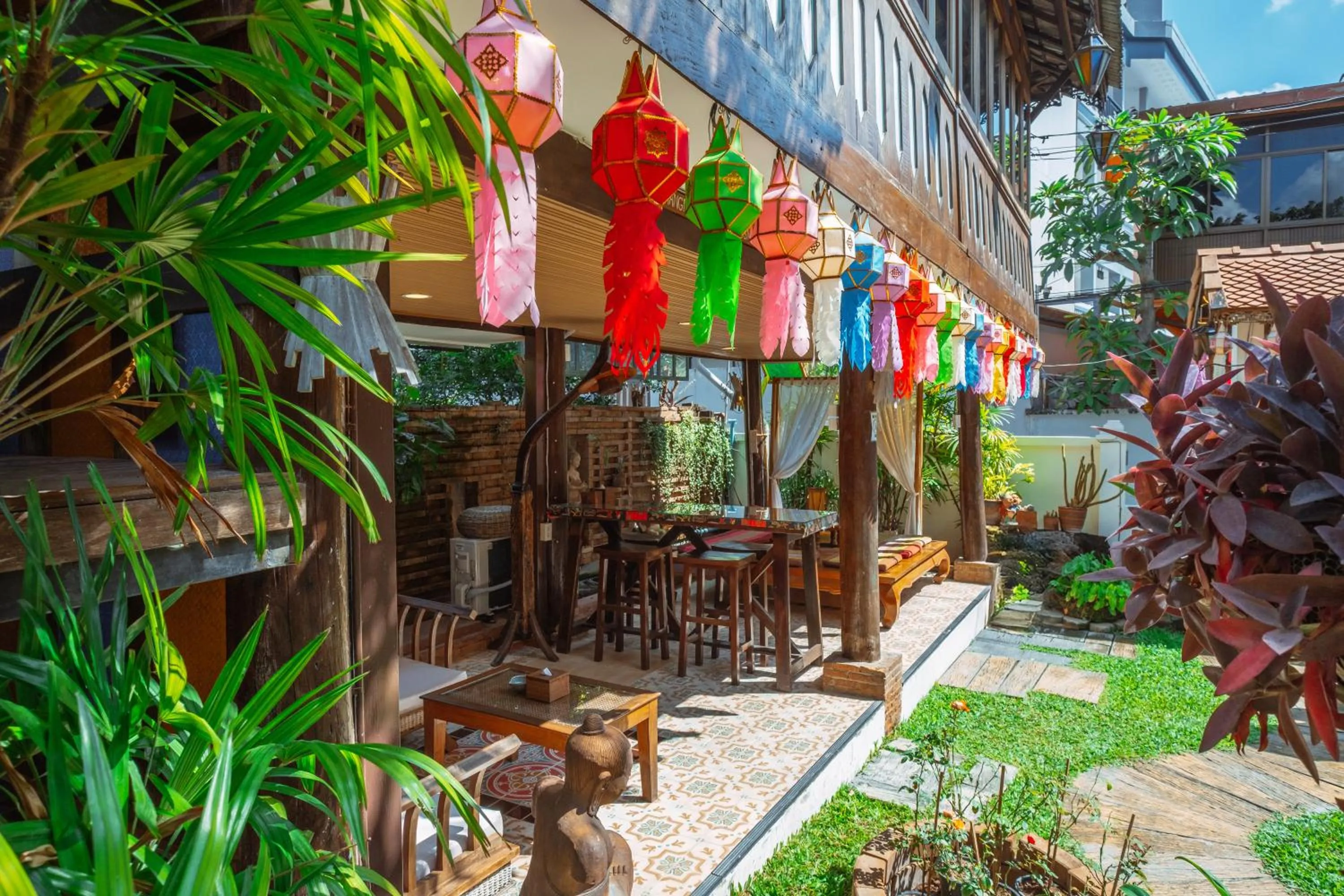 Seating area in Pao Come Boutique House