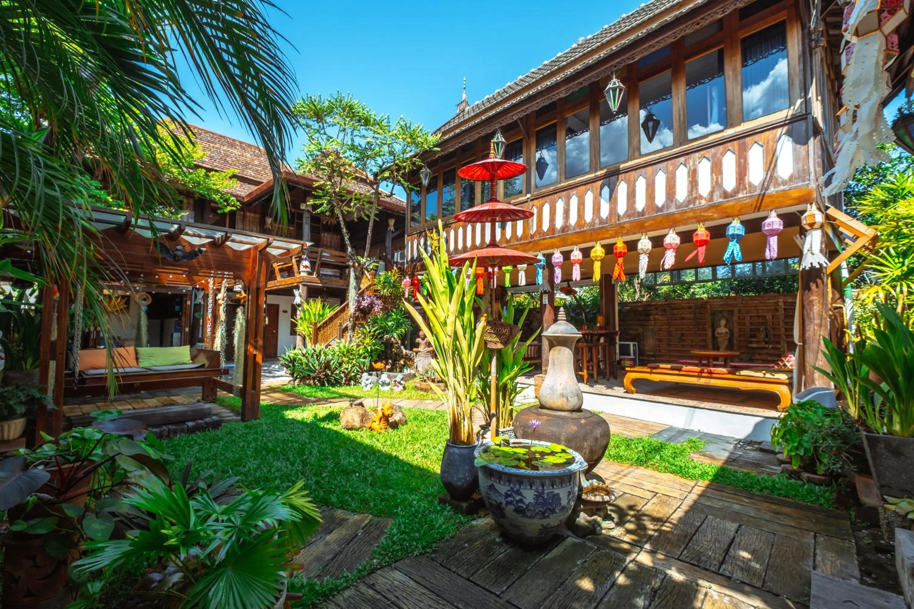 Garden in Pao Come Boutique House