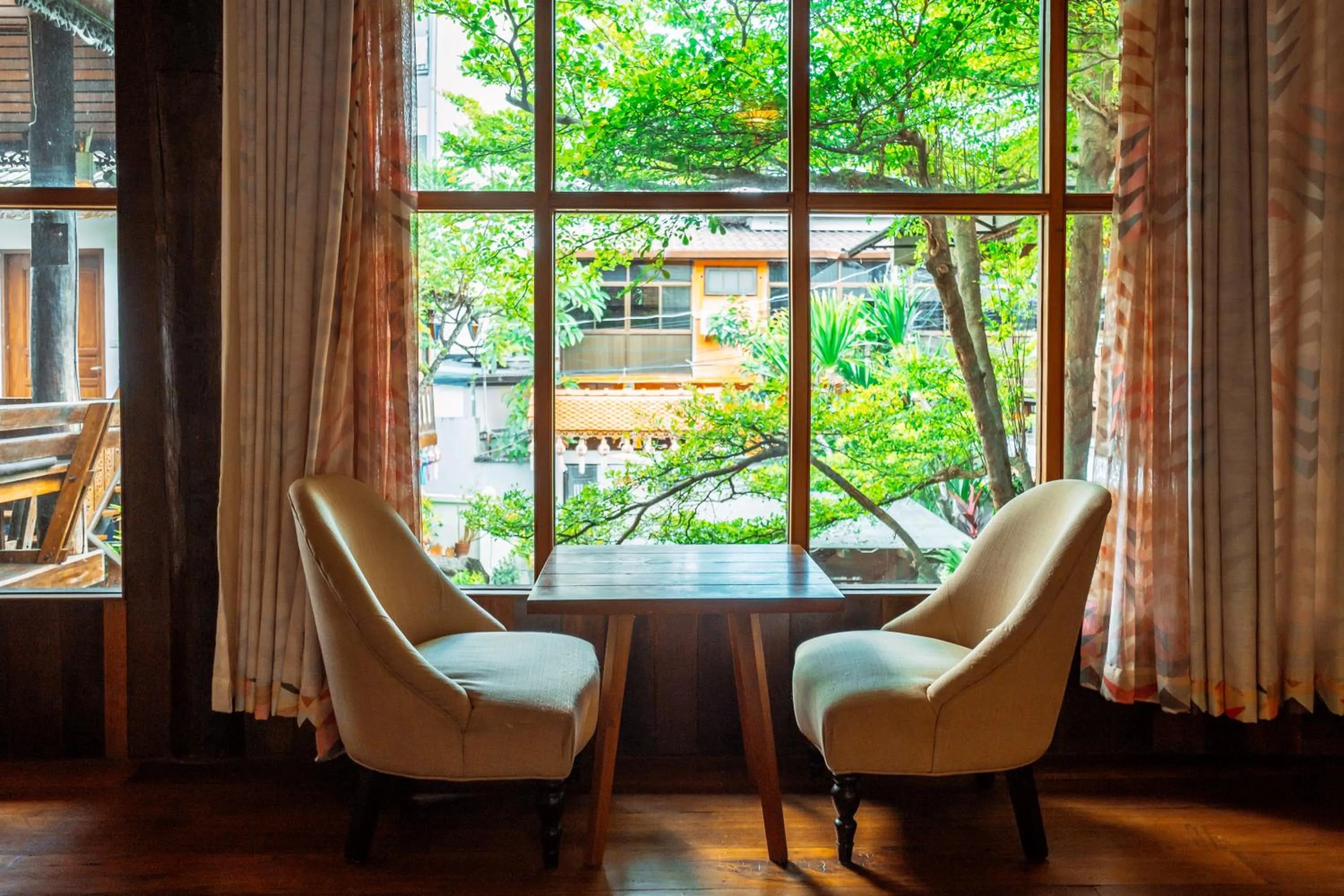 Garden view in Pao Come Boutique House