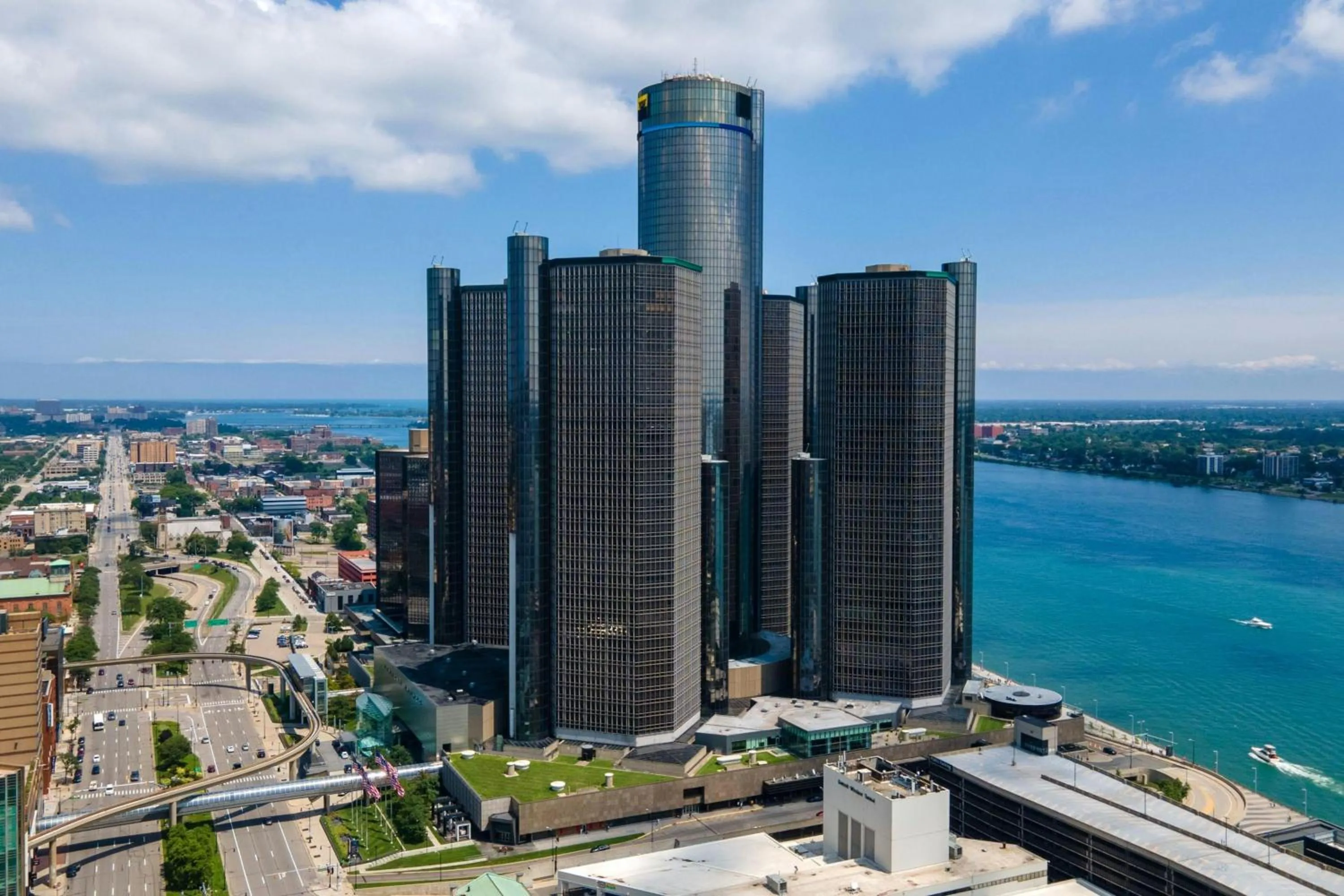 View (from property/room) in Detroit Marriott at the Renaissance Center