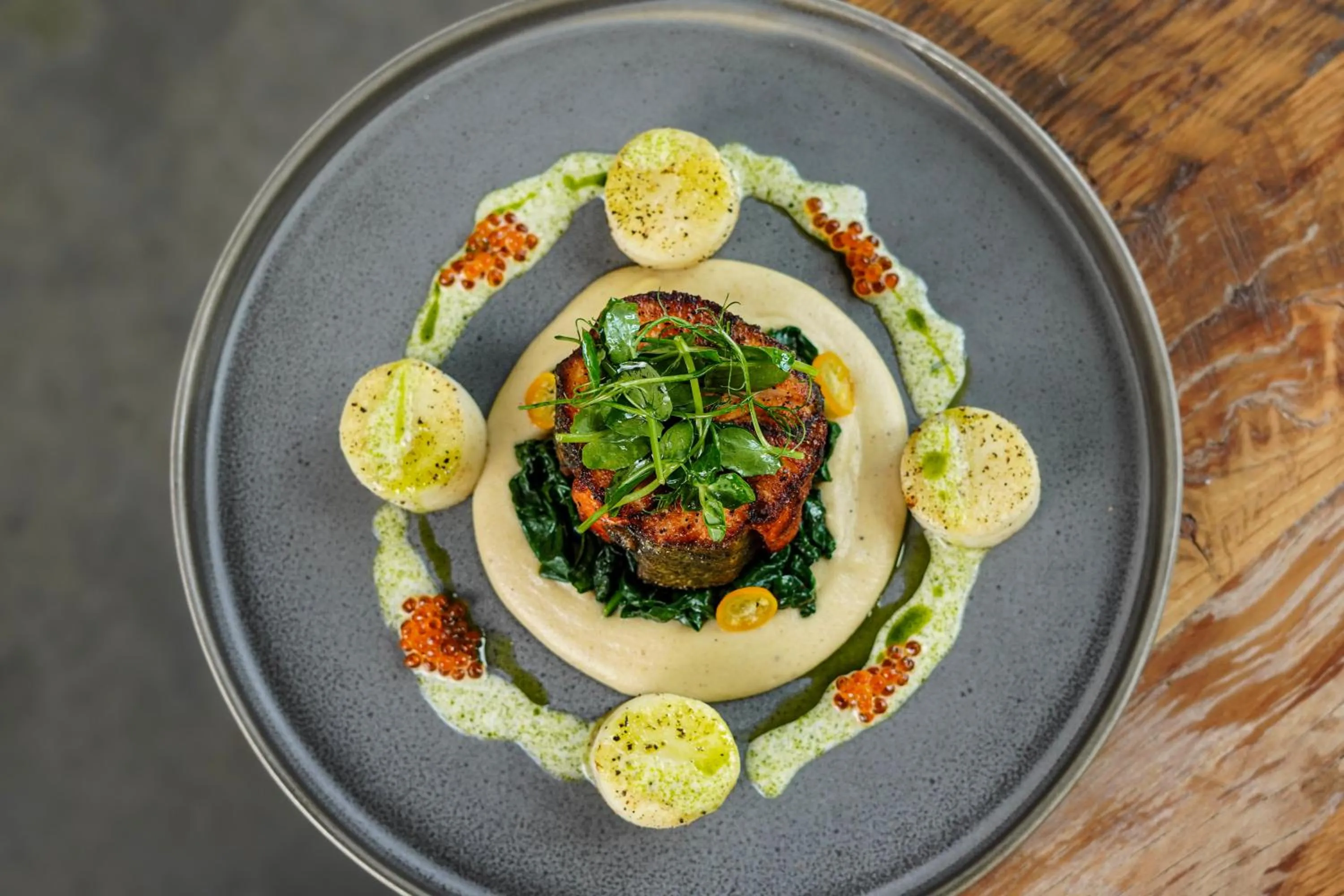 Food close-up in Canopy By Hilton Washington DC Bethesda North