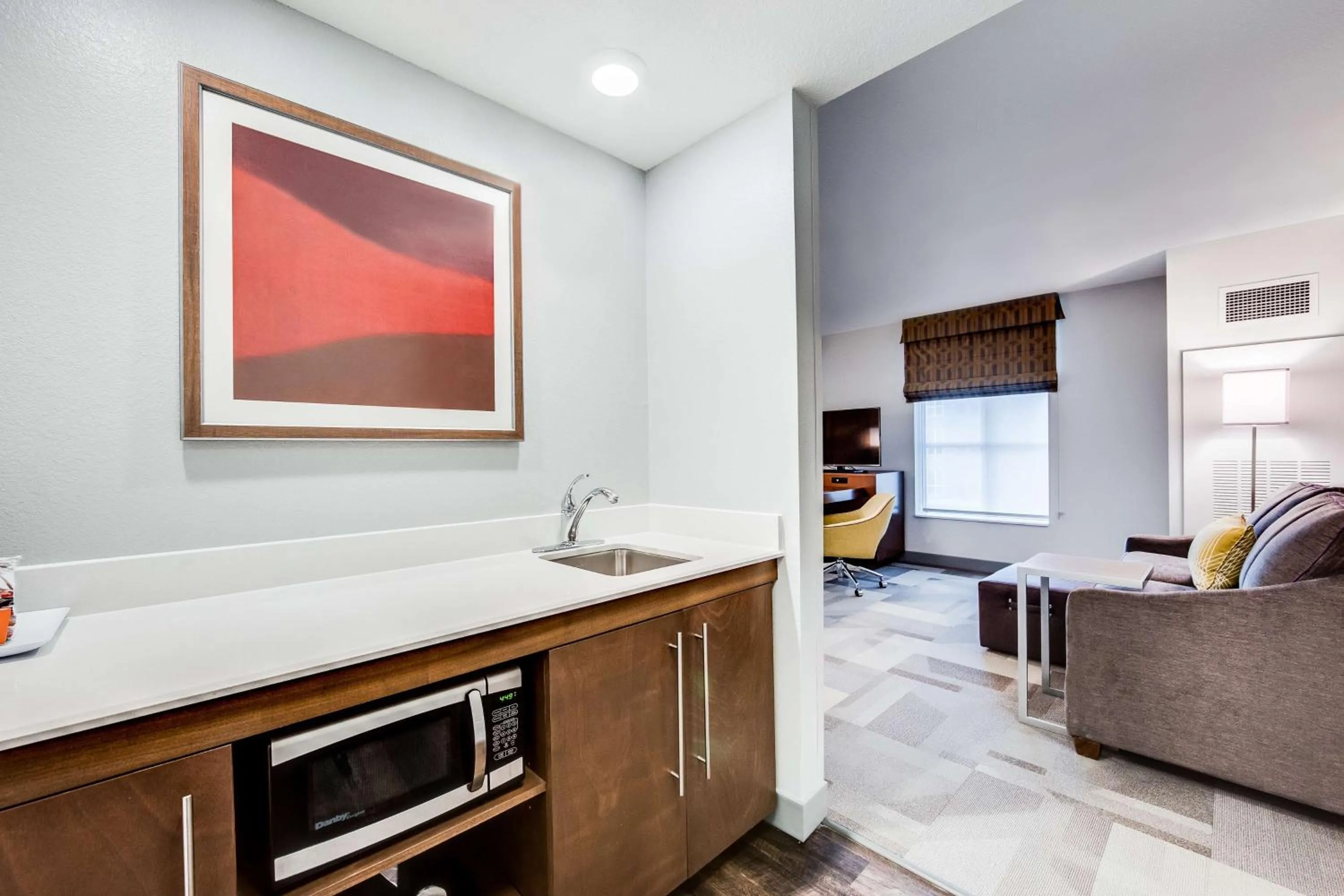 Bedroom in Hampton Inn & Suites Fort Worth Downtown