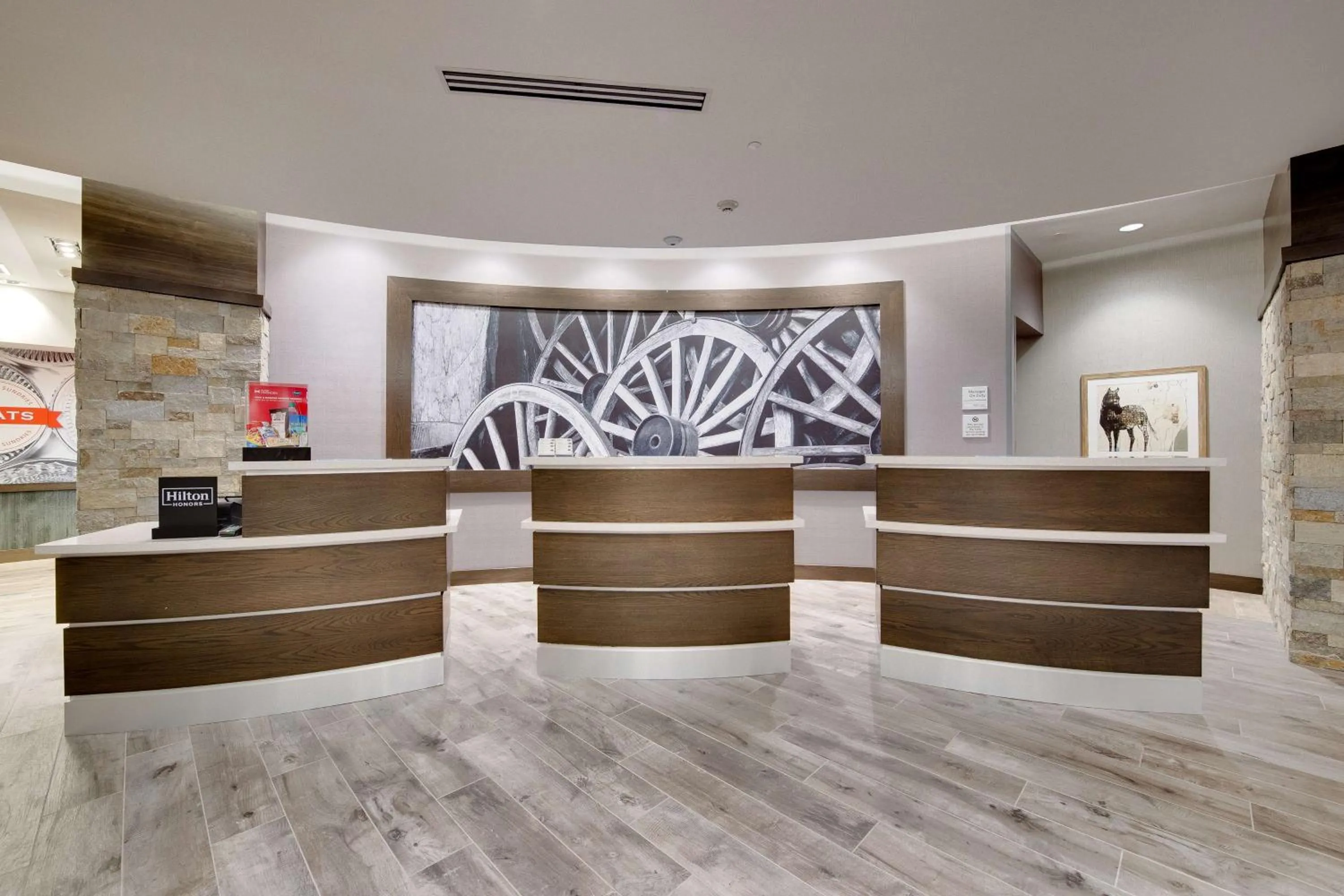 Lobby or reception in Hampton Inn & Suites Fort Worth Downtown