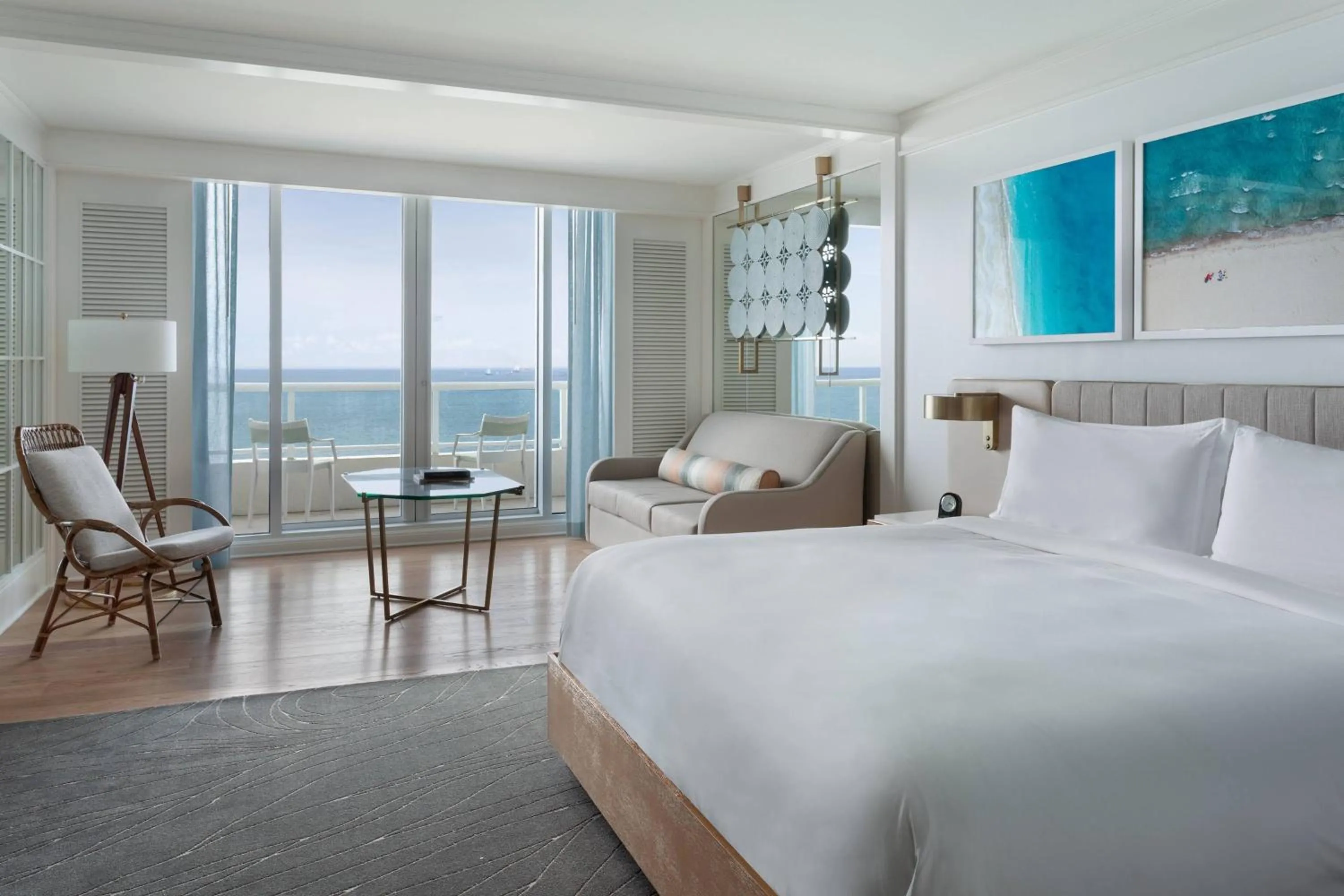Photo of the whole room, Bed in The Ritz-Carlton, Fort Lauderdale