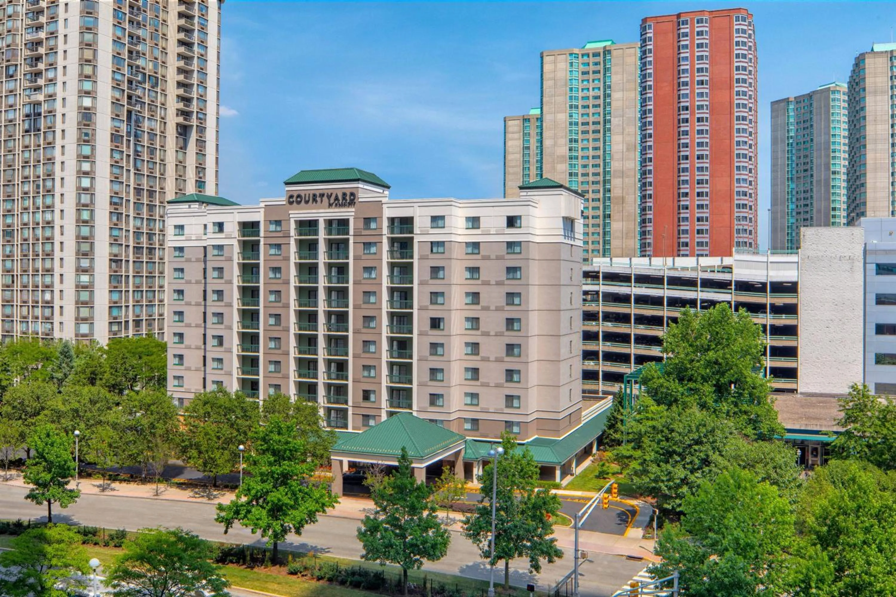 Property building in Courtyard By Marriott Jersey City Newport