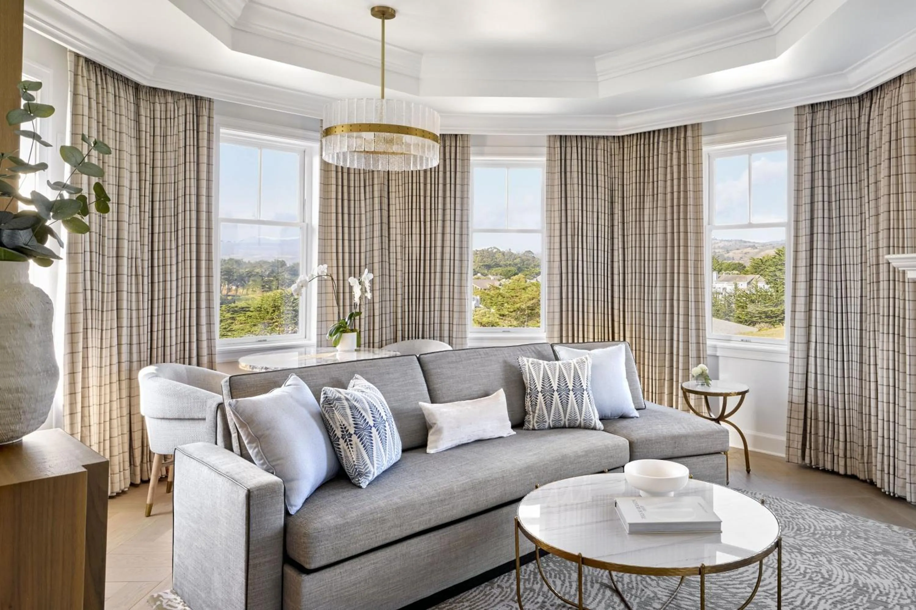 Living room in The Ritz-Carlton, Half Moon Bay