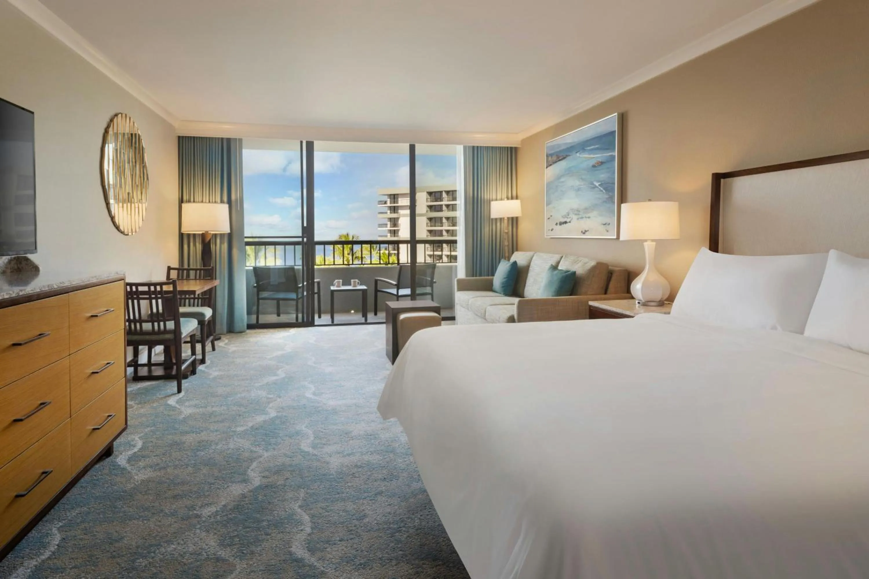 Photo of the whole room, Bed in Marriott's Maui Ocean Club - Molokai, Maui & Lanai Towers