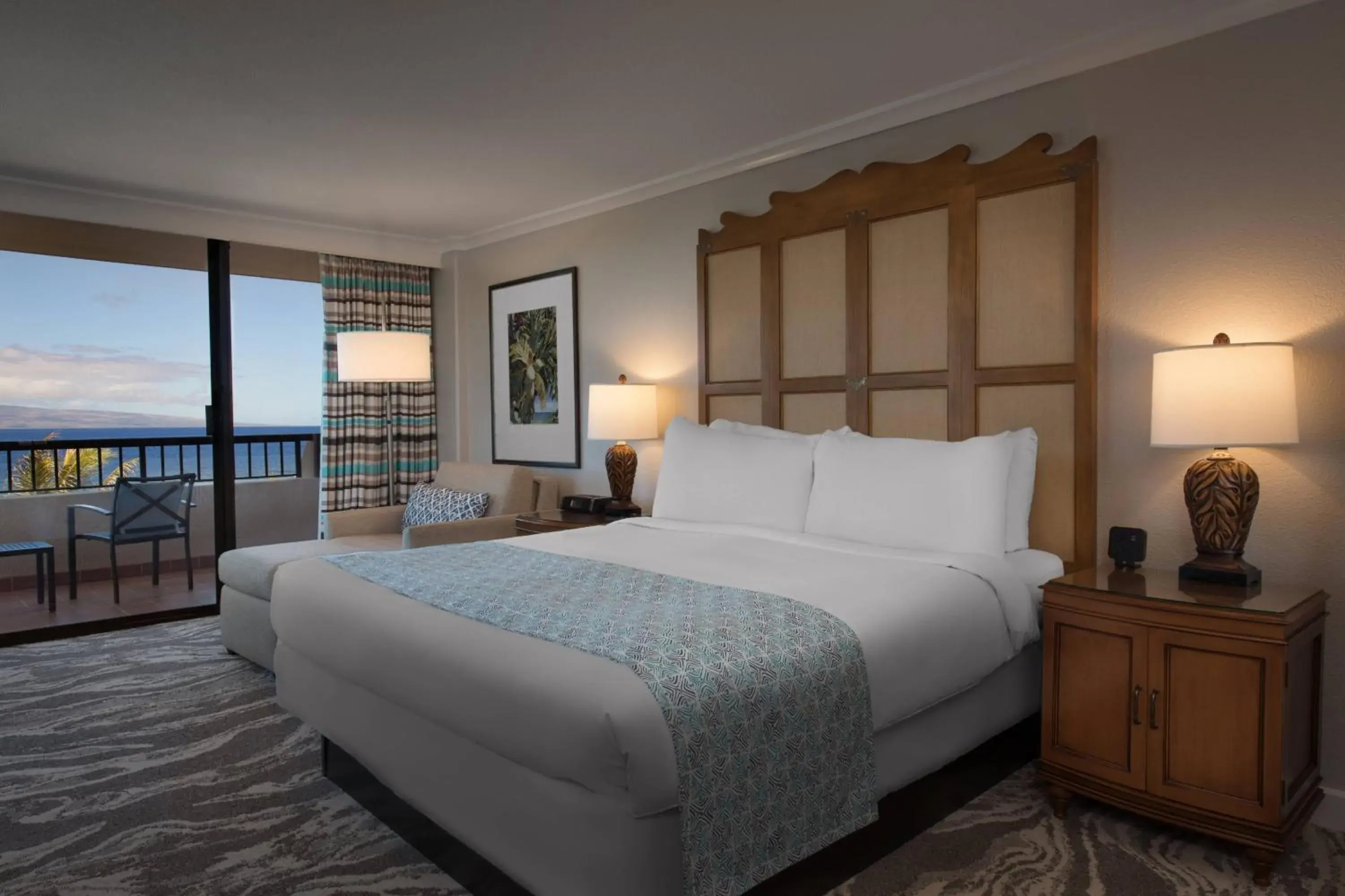 One-Bedroom King Suite with Oceanfront View in Marriott's Maui Ocean Club - Molokai, Maui & Lanai Towers One-Bedroom King Suite with Oceanfront View in Marriott's Maui Ocean Club - Molokai, Maui & Lanai Towers