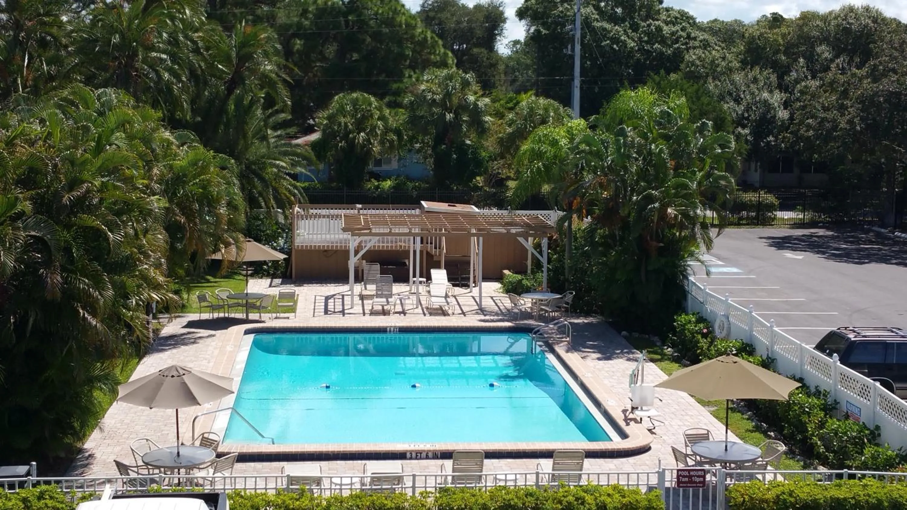 Swimming pool in Baymont by Wyndham Sarasota
