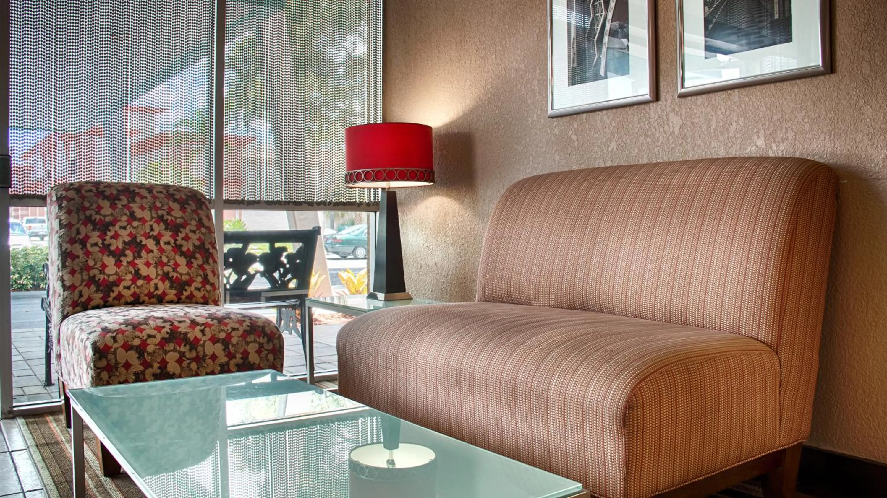 Seating area in Baymont by Wyndham Sarasota