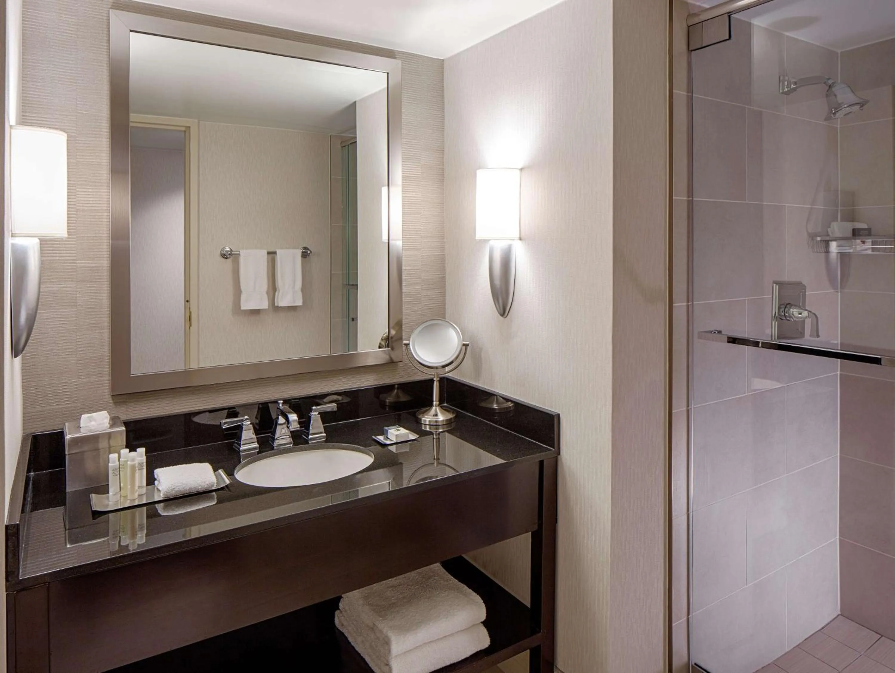 Bathroom in DoubleTree by Hilton Hotel Houston Greenway Plaza