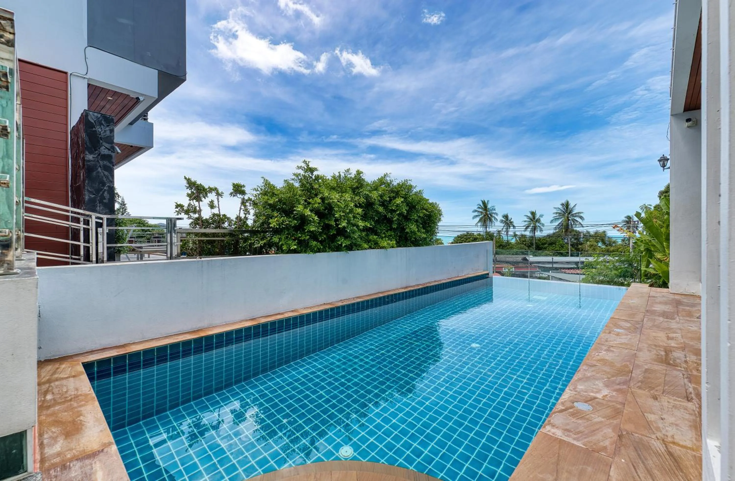 Swimming pool in Surisa Seaview Pool Villas