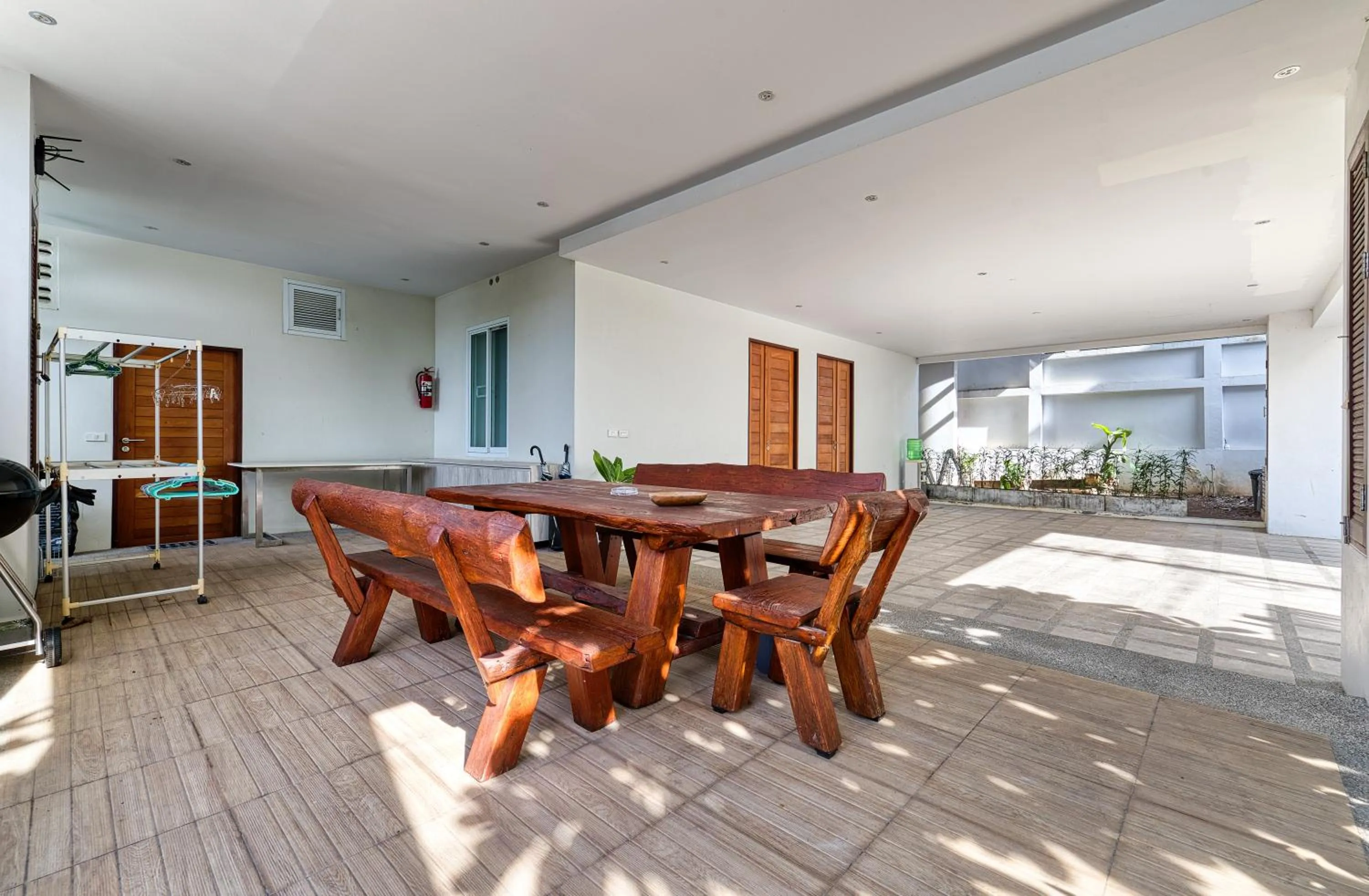 Seating area in Surisa Seaview Pool Villas