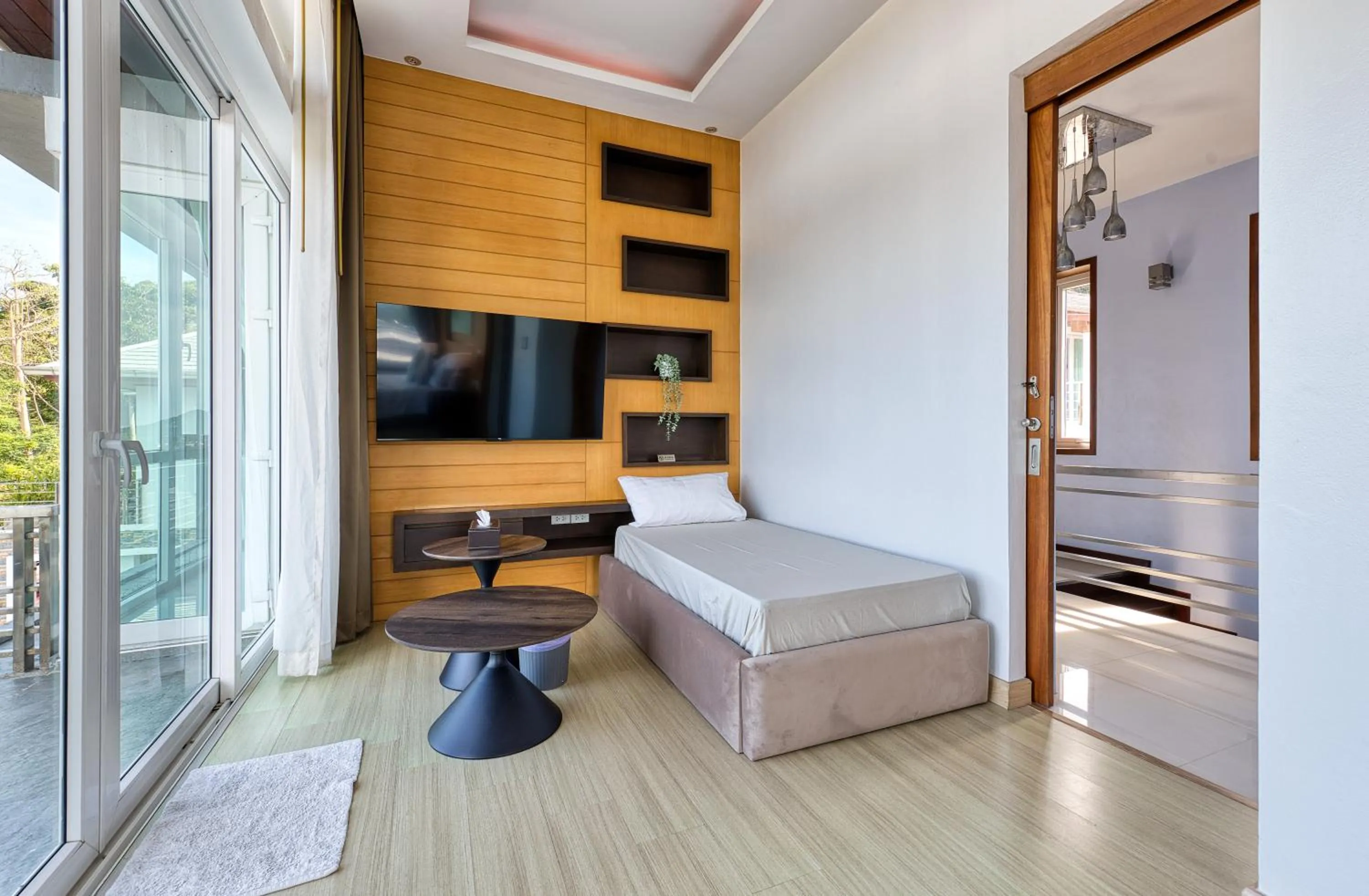 Bed in Surisa Seaview Pool Villas