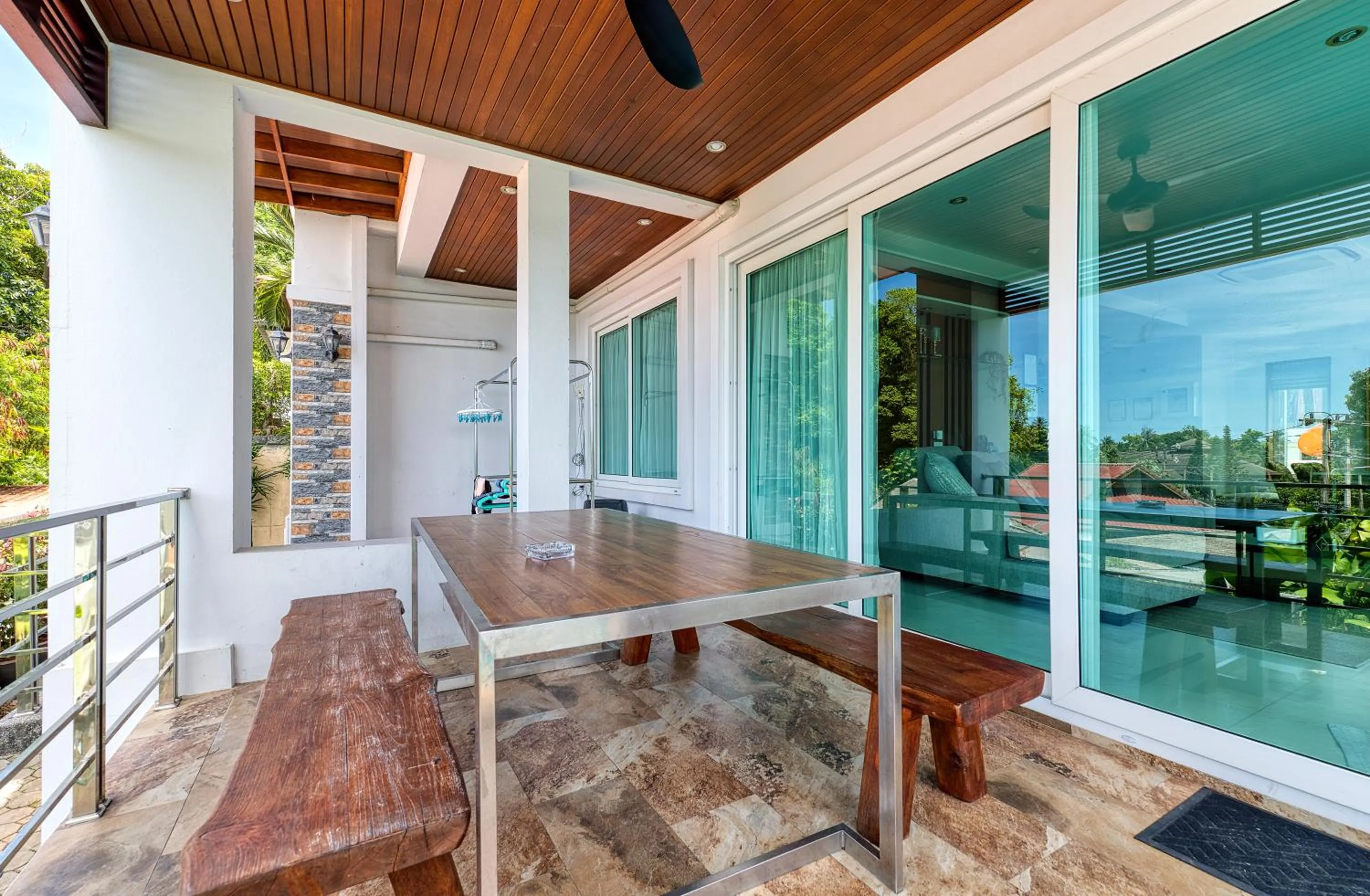 Balcony/Terrace in Surisa Seaview Pool Villas