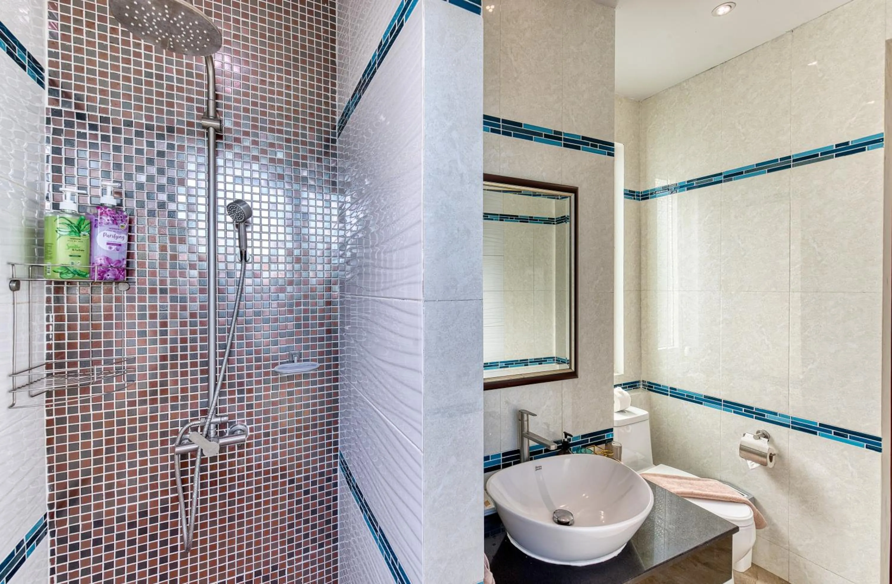 Shower in Surisa Seaview Pool Villas
