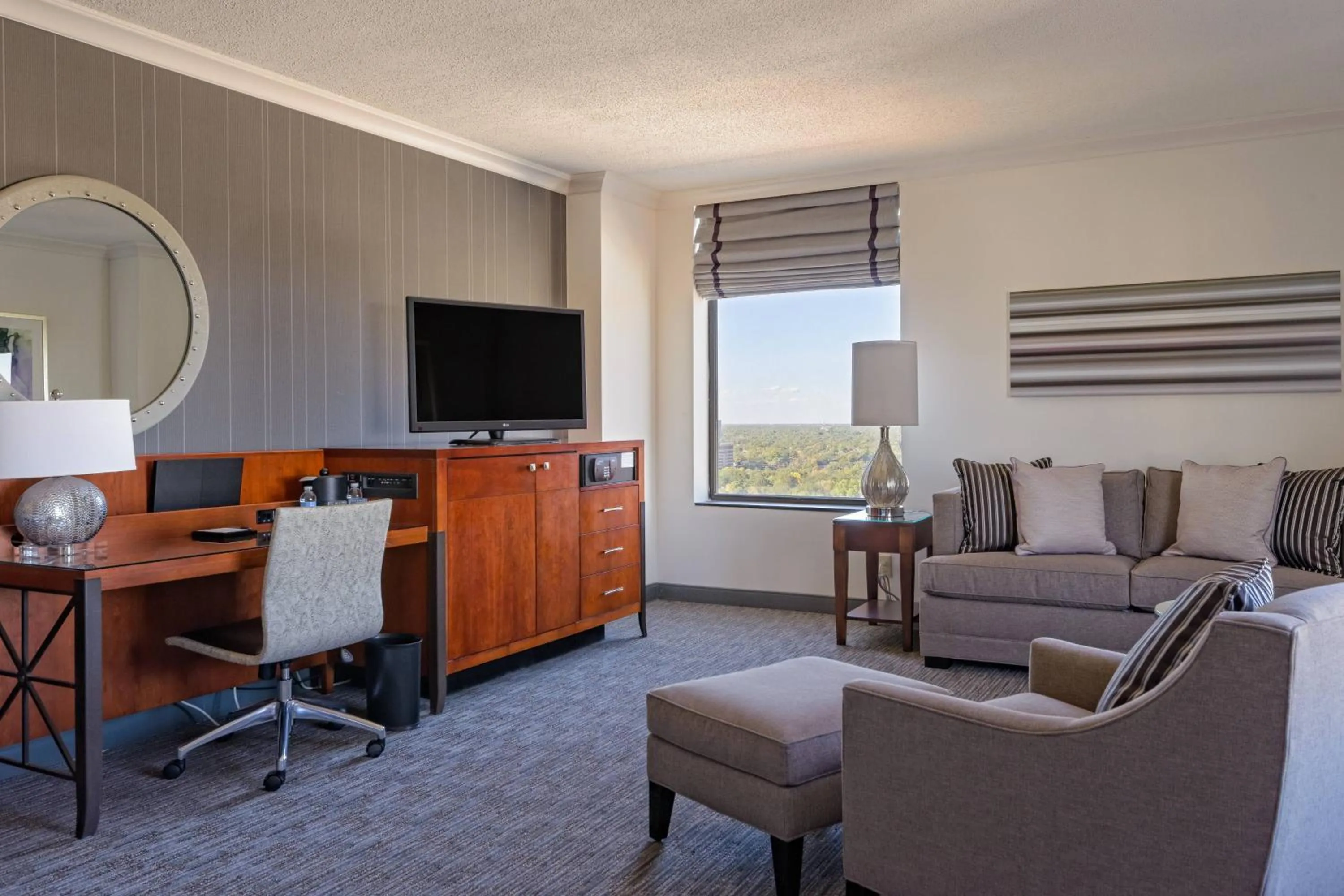 Living room in JW Marriott Houston by the Galleria