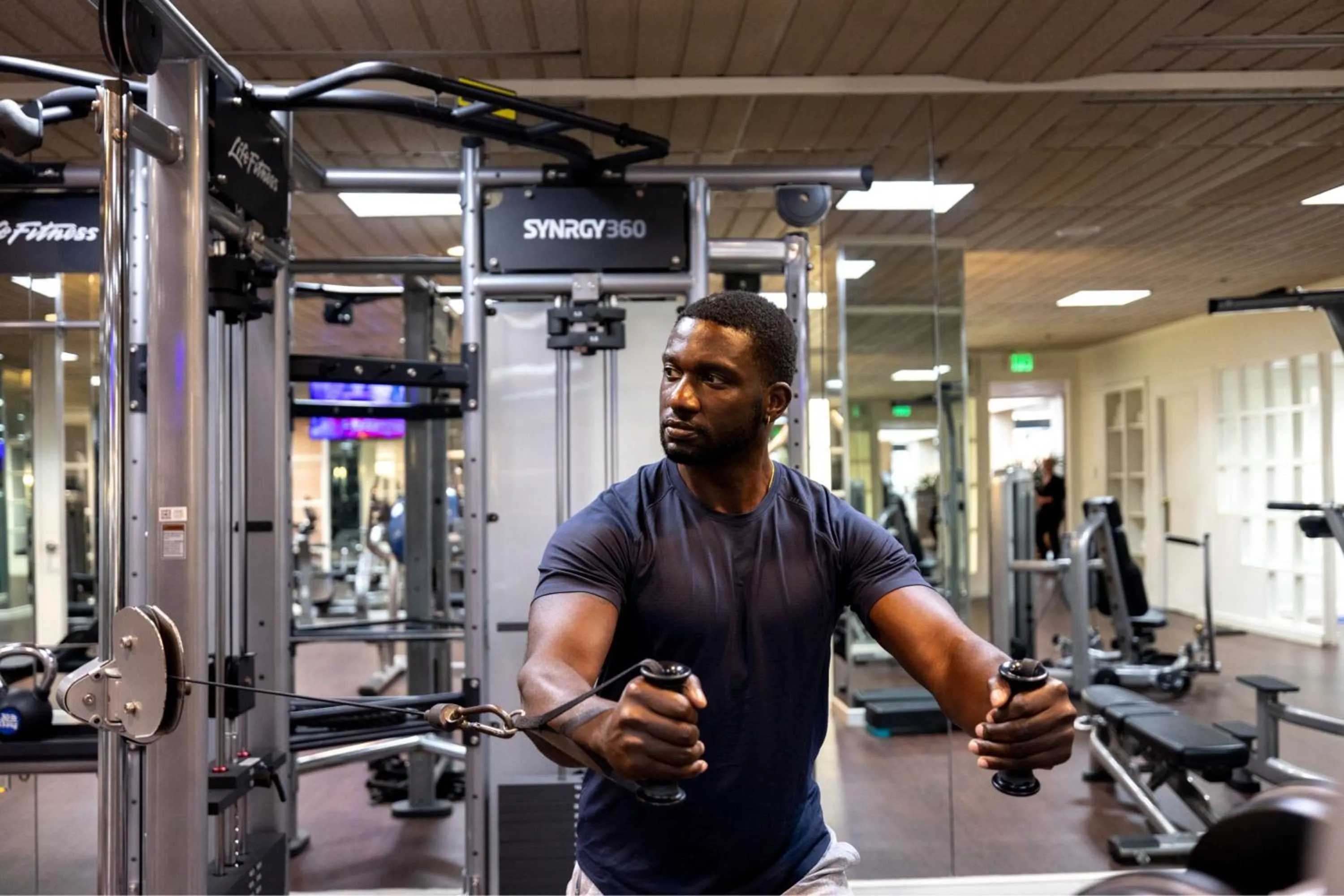 Fitness centre/facilities in JW Marriott Houston by the Galleria