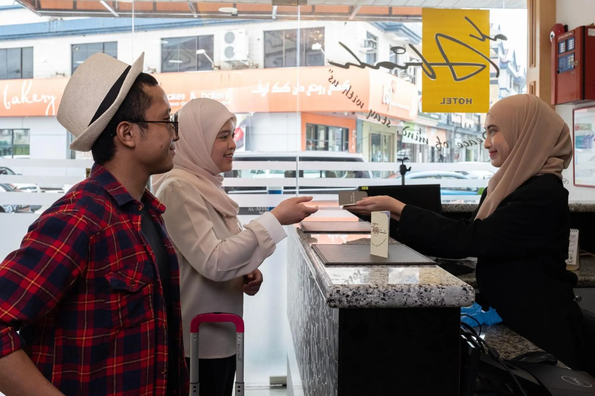 Lobby or reception in Al Afiah Hotel