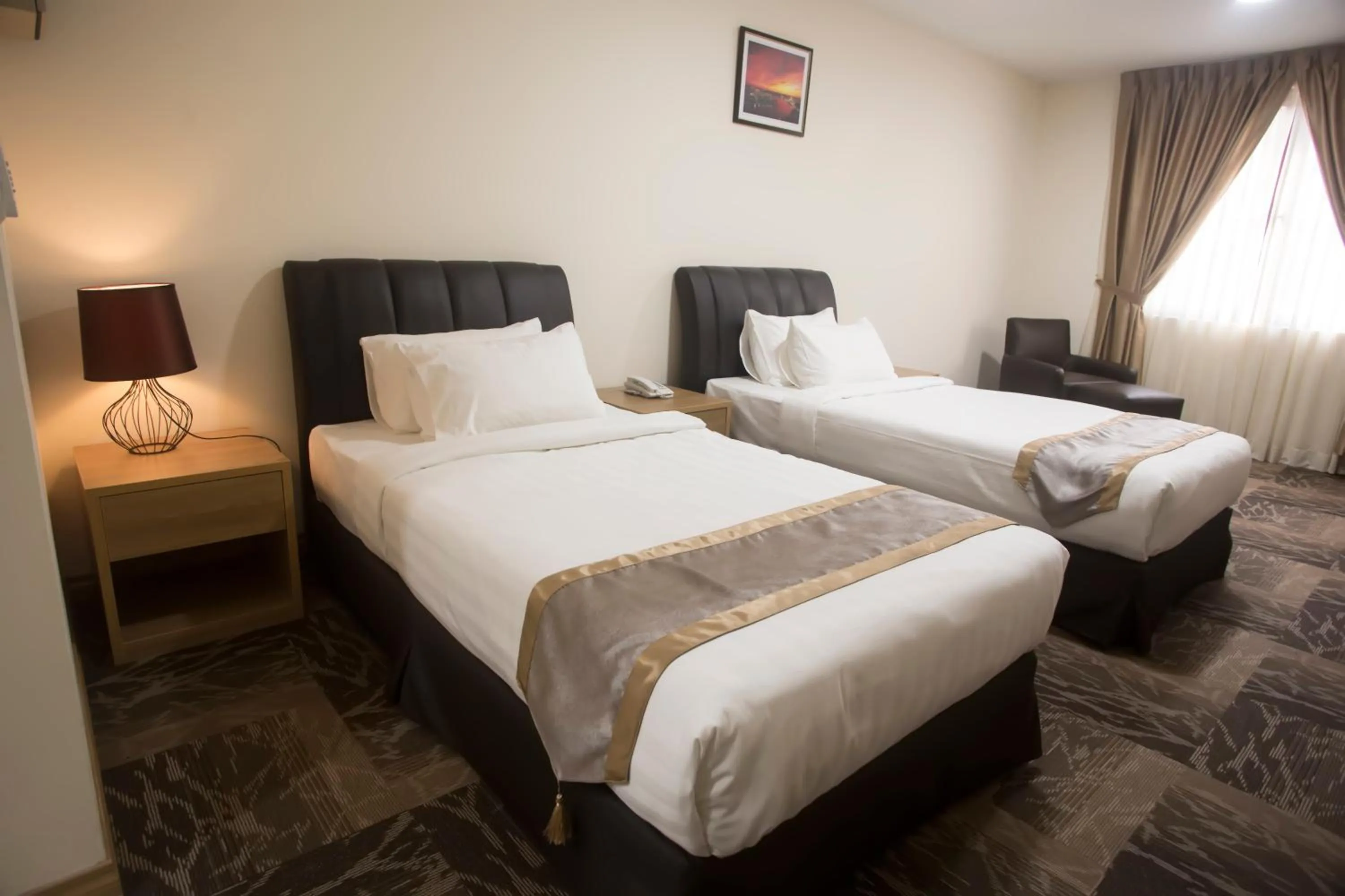 Bed in Al Afiah Hotel