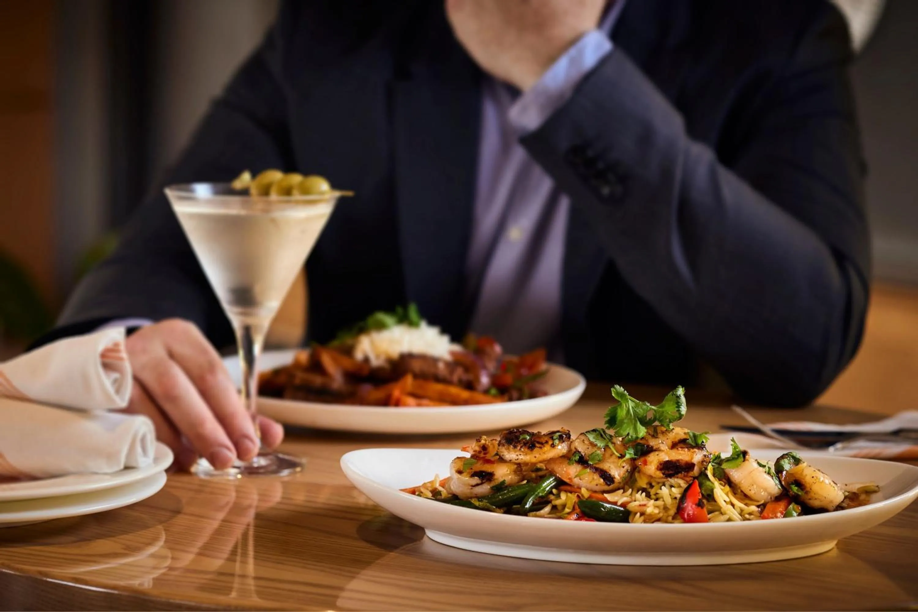 Lounge or bar in Washington Dulles Airport Marriott