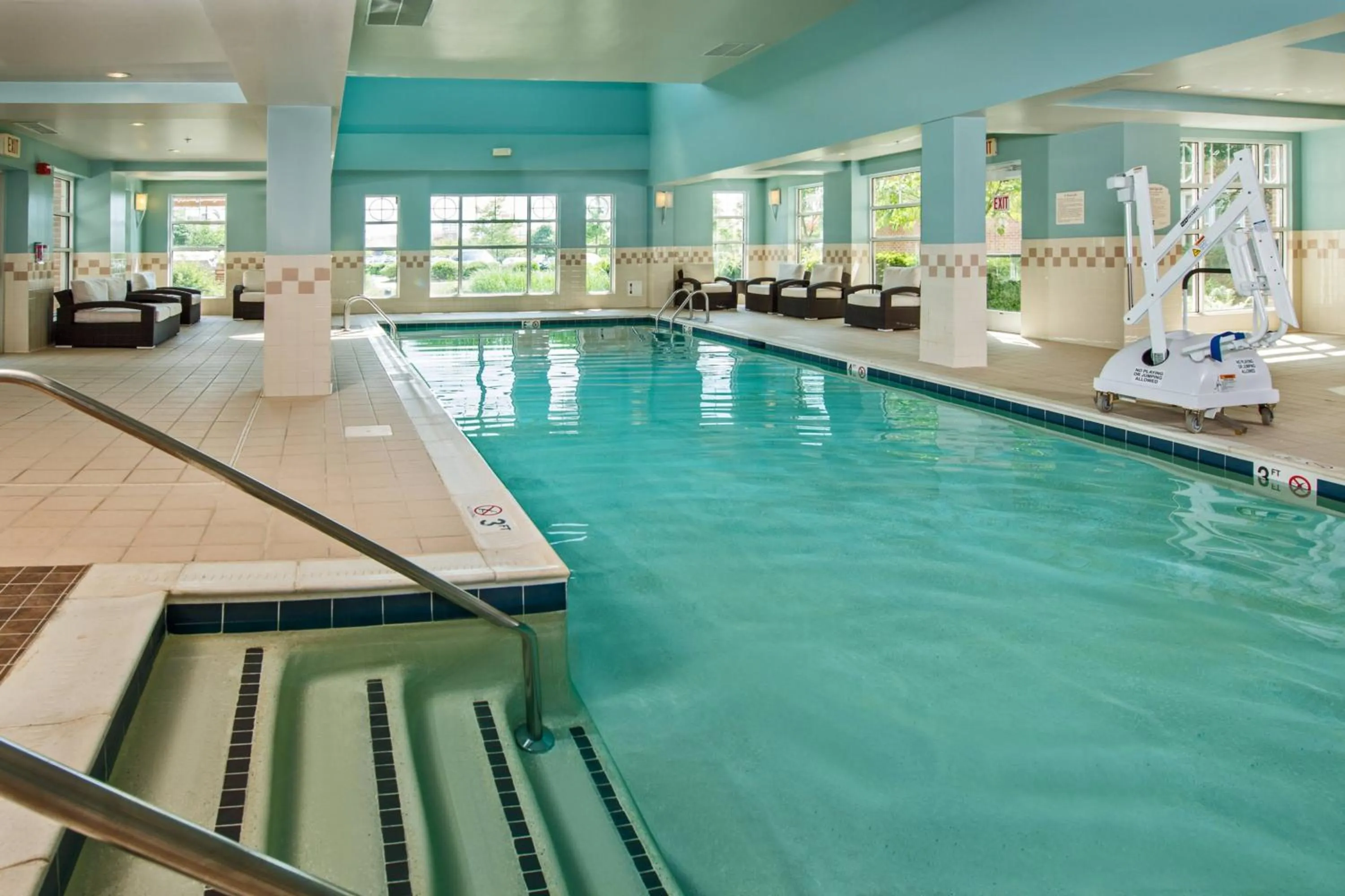 Swimming pool in Residence Inn Dulles Airport At Dulles 28 Centre