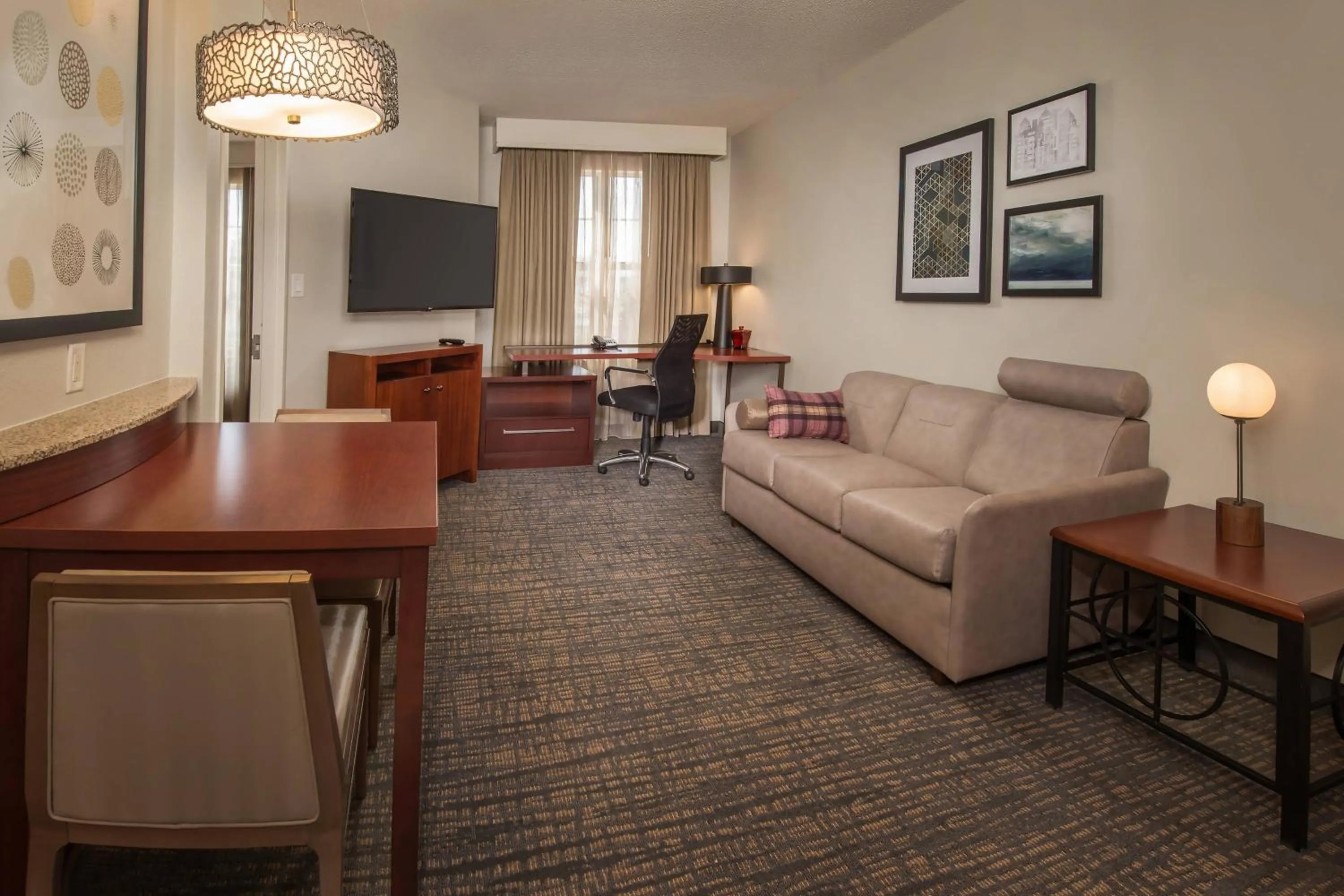 Living room in Residence Inn Dulles Airport At Dulles 28 Centre